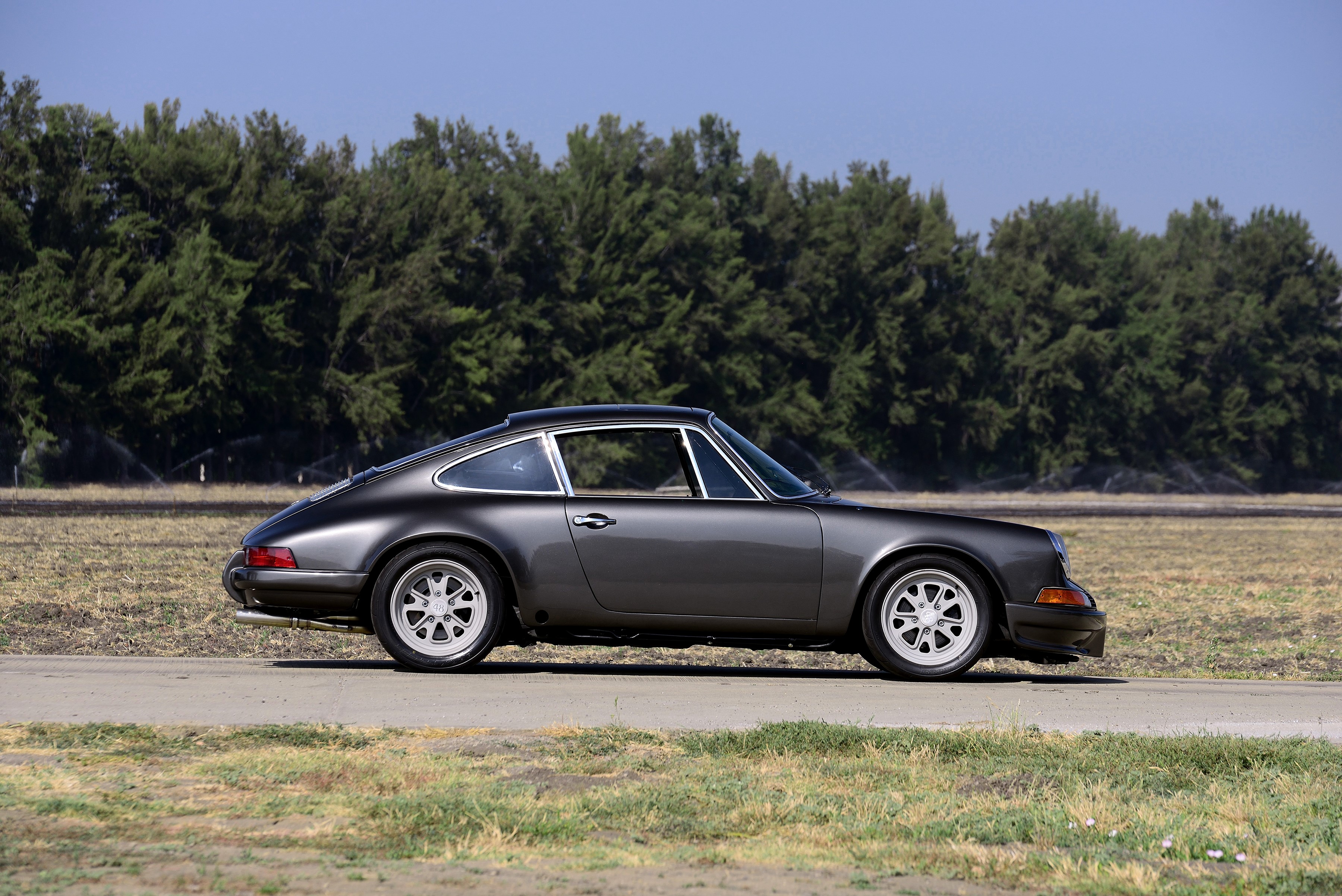 Grey Porsche 911 BR HD Wallpaper