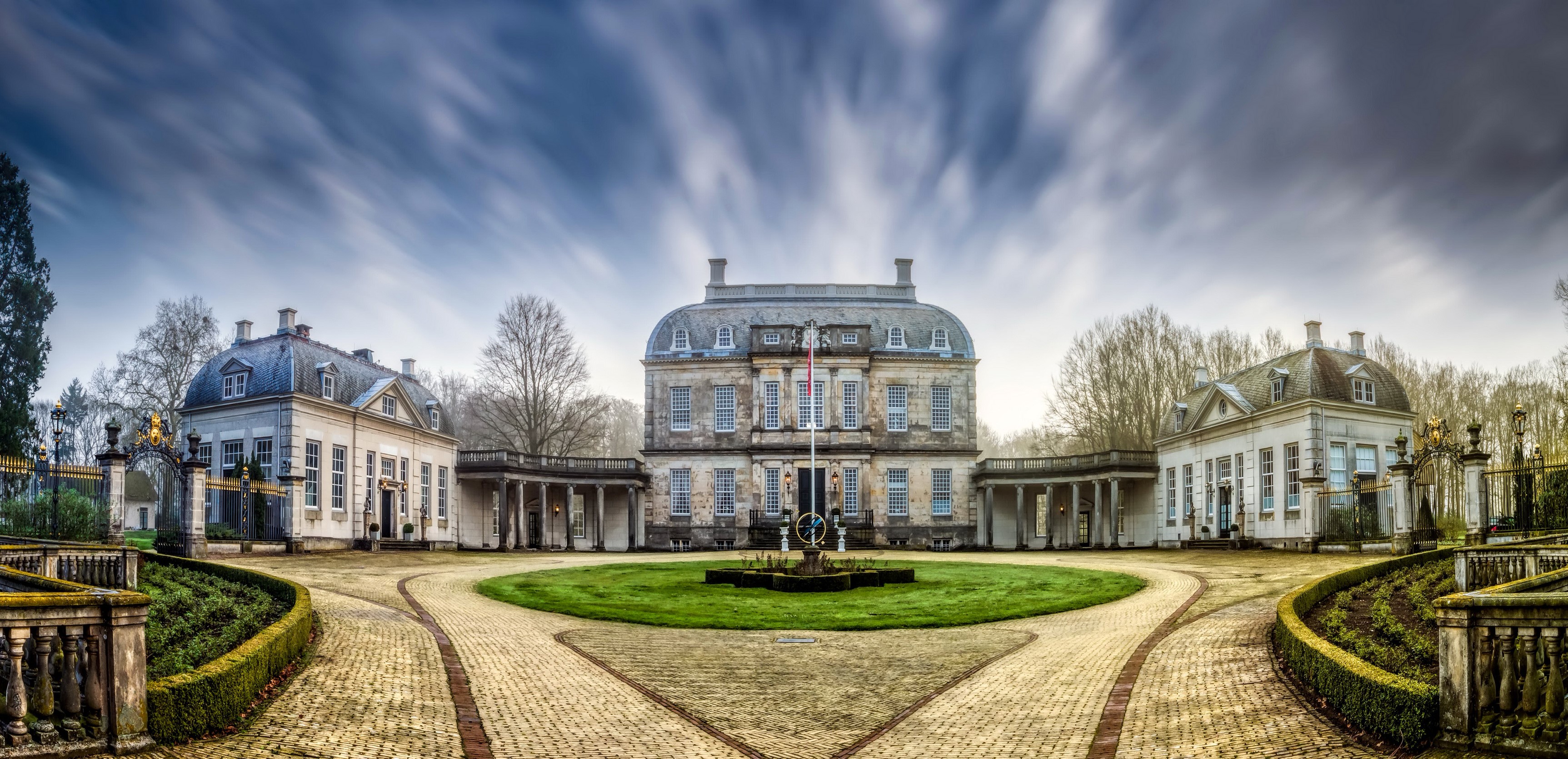 Kasteel de Voorst, Netherlands HD Wallpaper