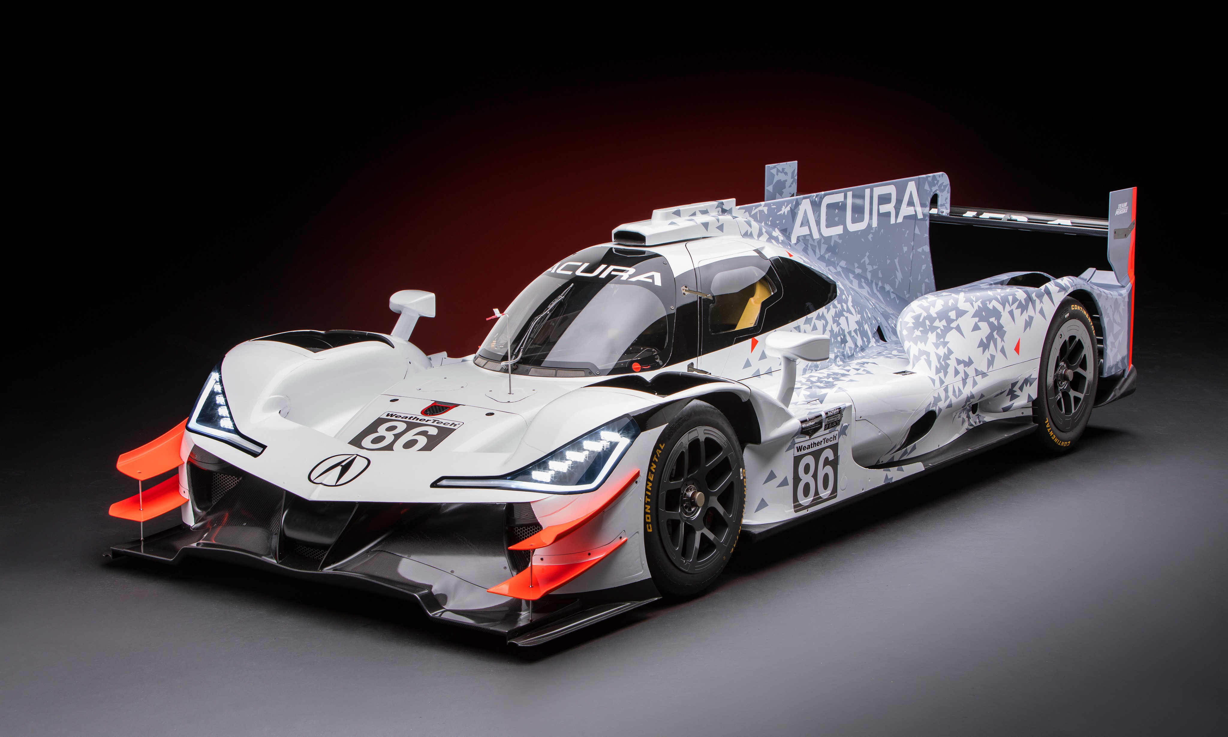 Acura ARX-05 DPi race car with number 86 HD Wallpaper