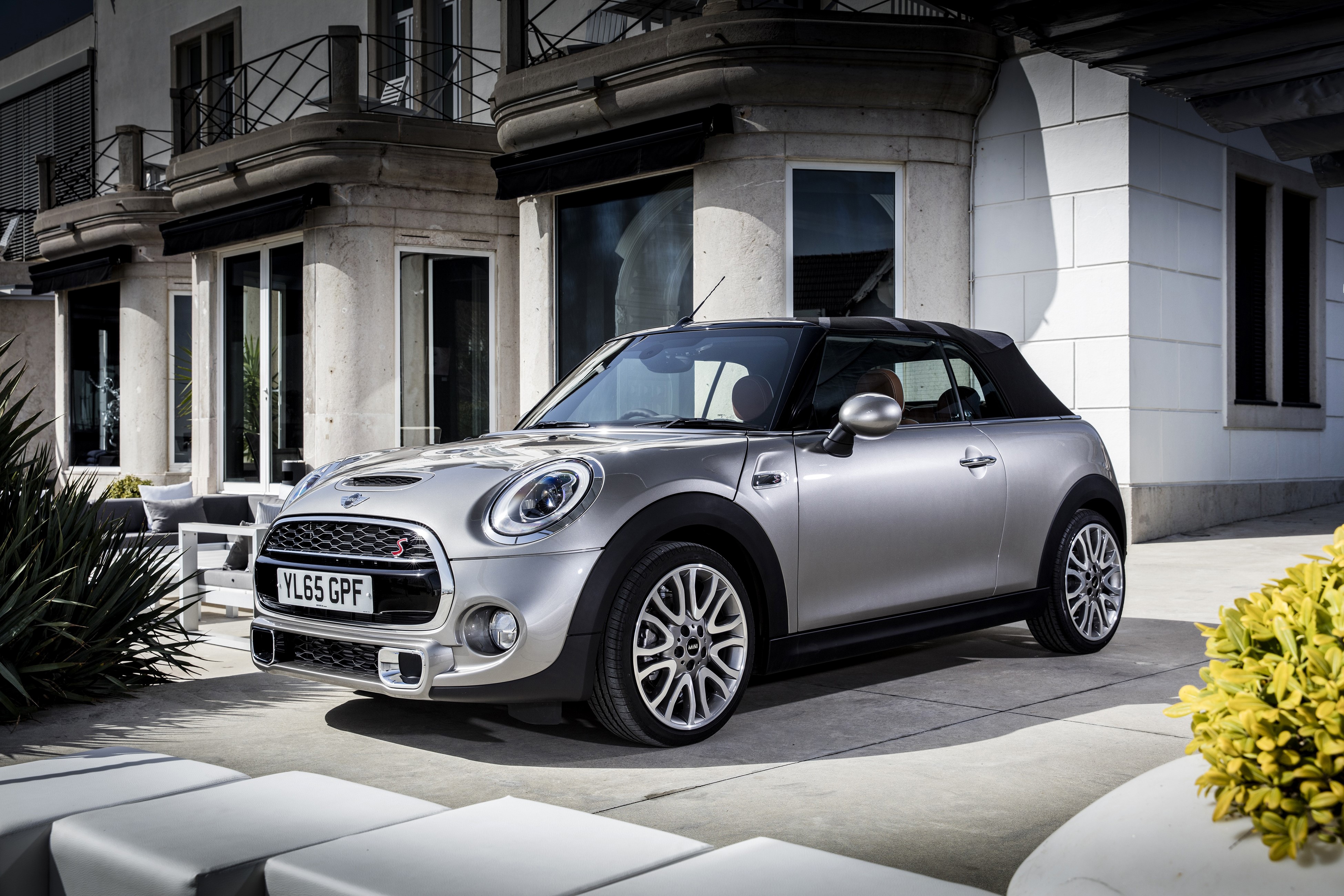 4K 2016 Mini Cooper S Convertible HD Wallpaper