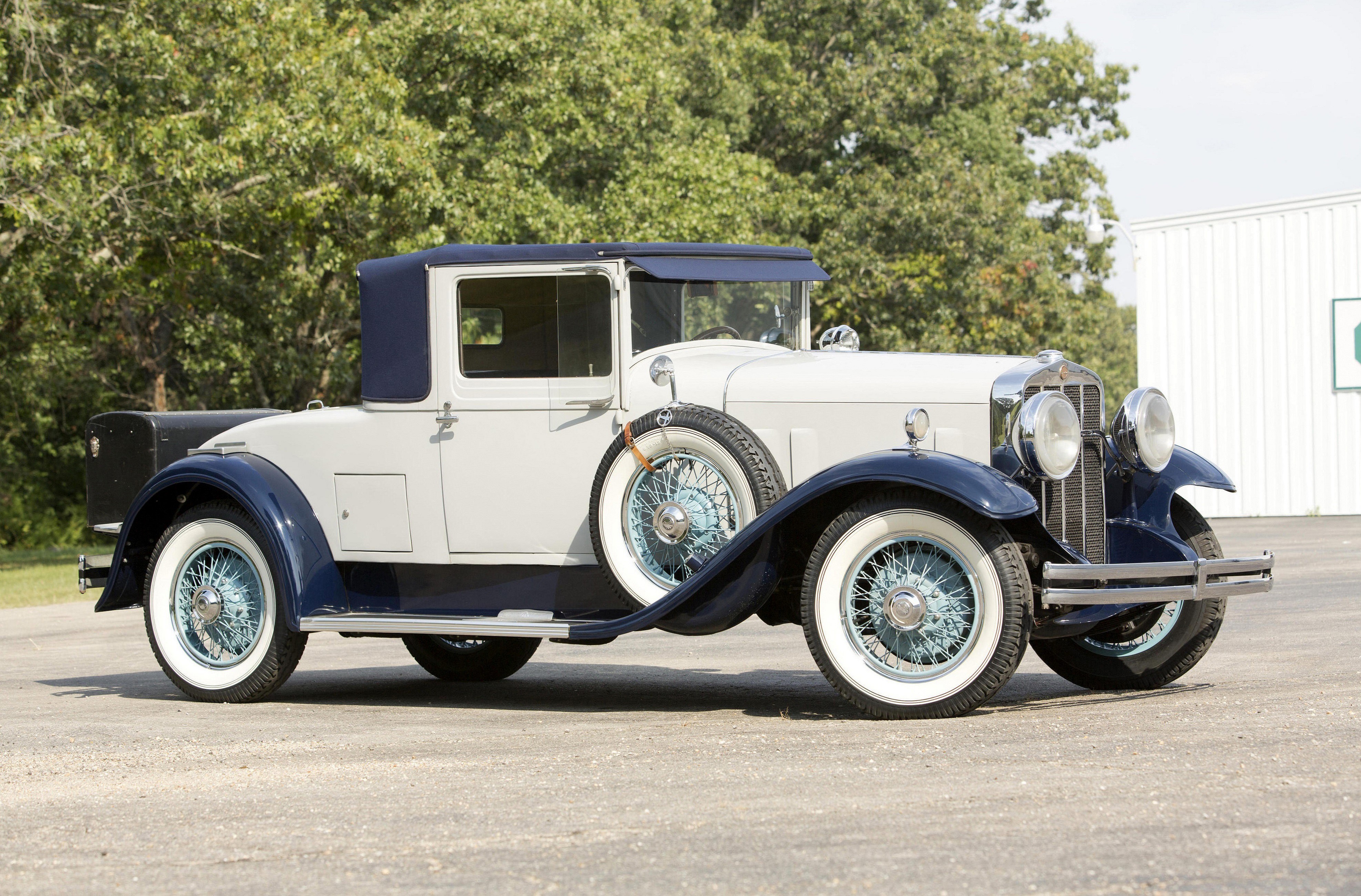 1929 Franklin 135 Faux Cabriolet HD Wallpaper