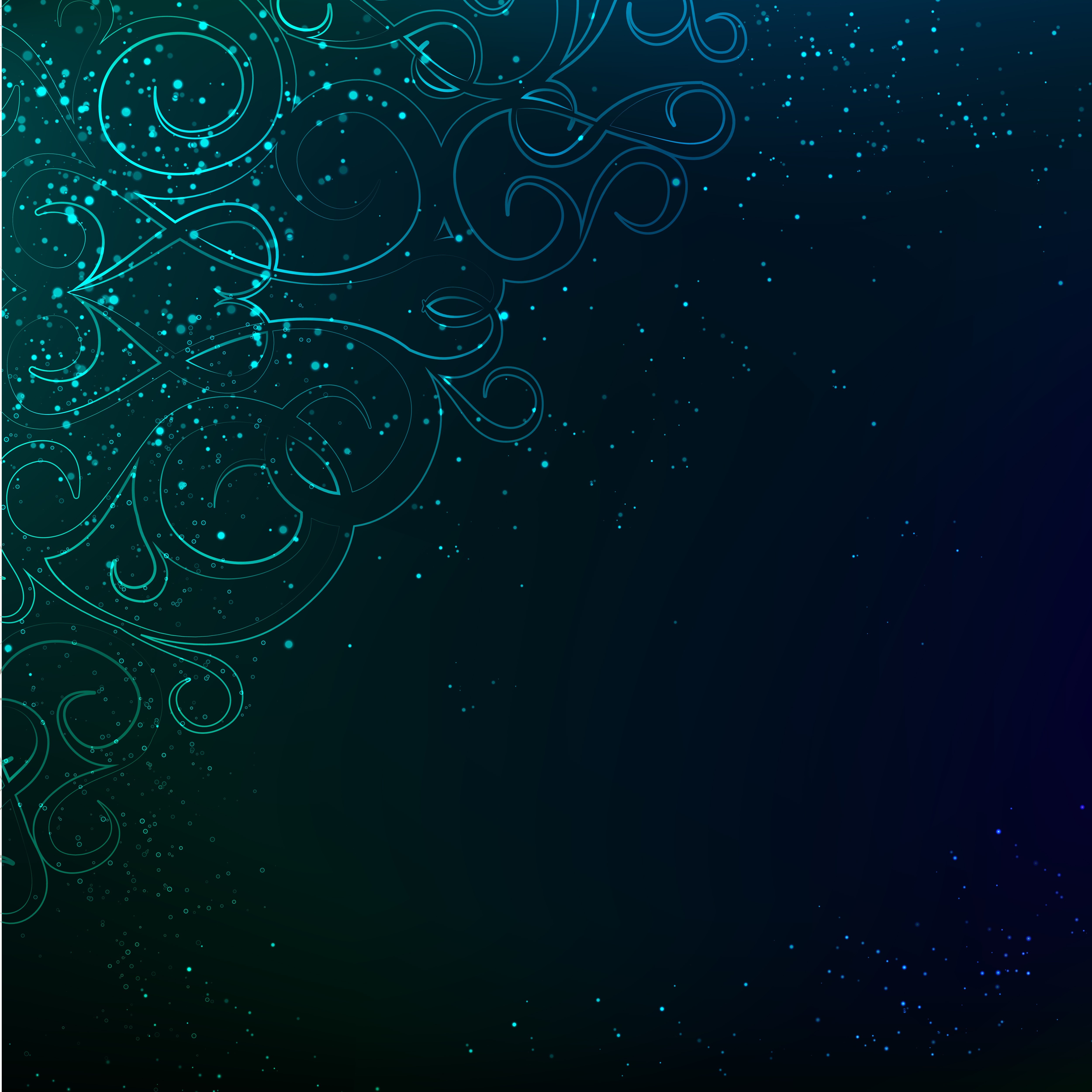 Abstract blue swirls and particles 4K texture HD Wallpaper