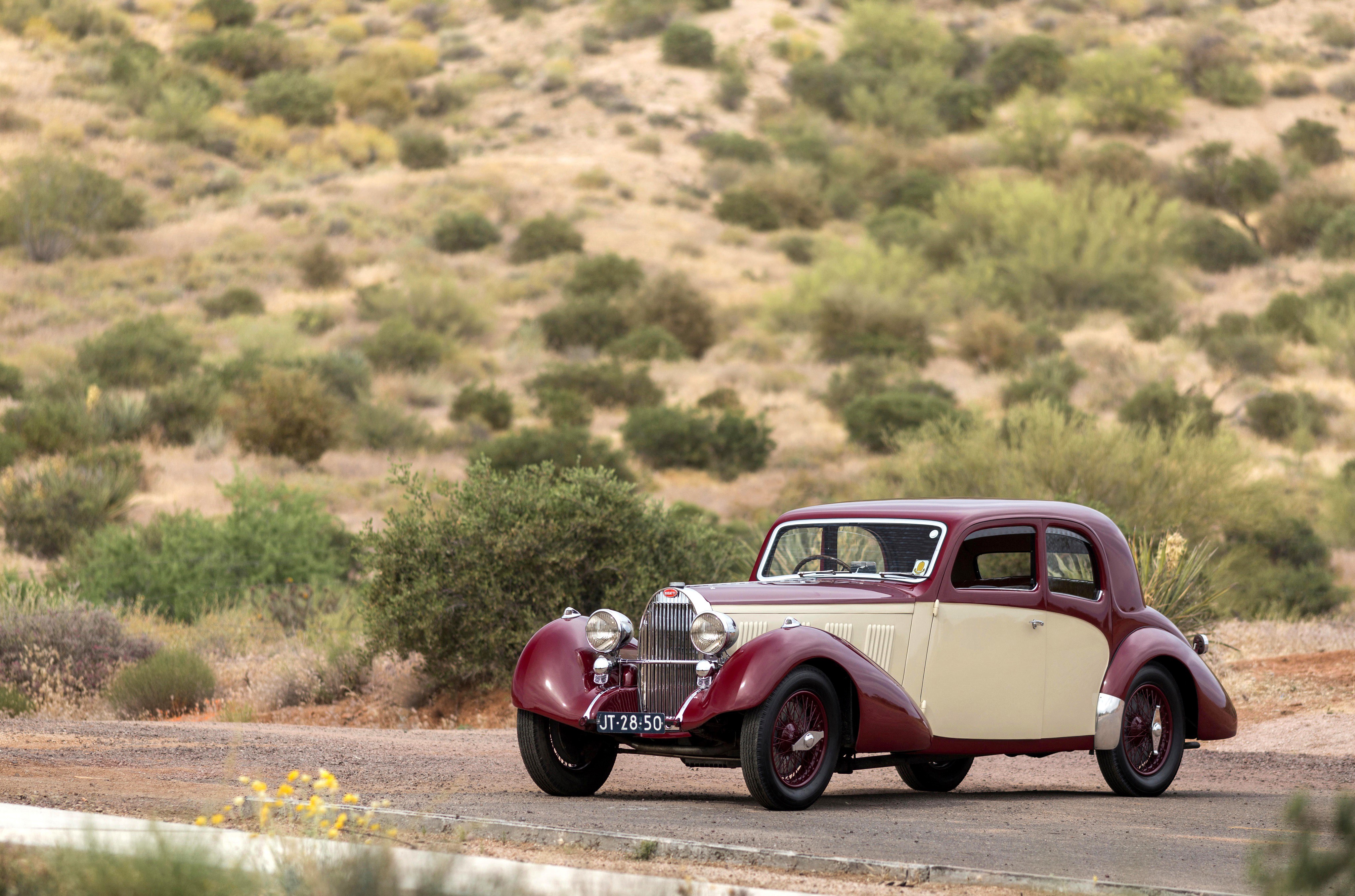 1937 Bugatti Type 57 Graber Sports Coupe HD Wallpaper