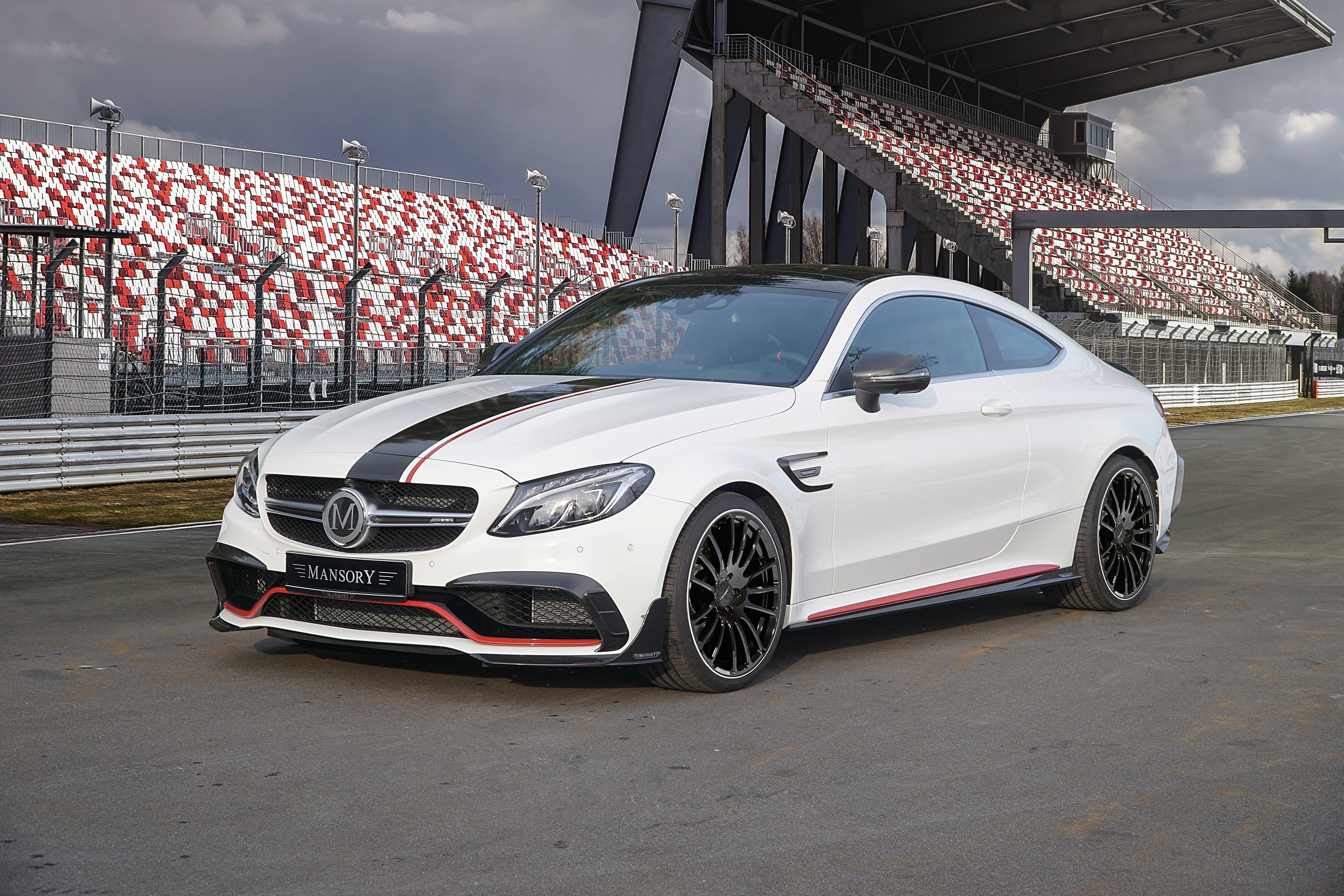 4K 2018 Mansory AMG C 63 S Coupe Mercedes-Benz HD Wallpaper