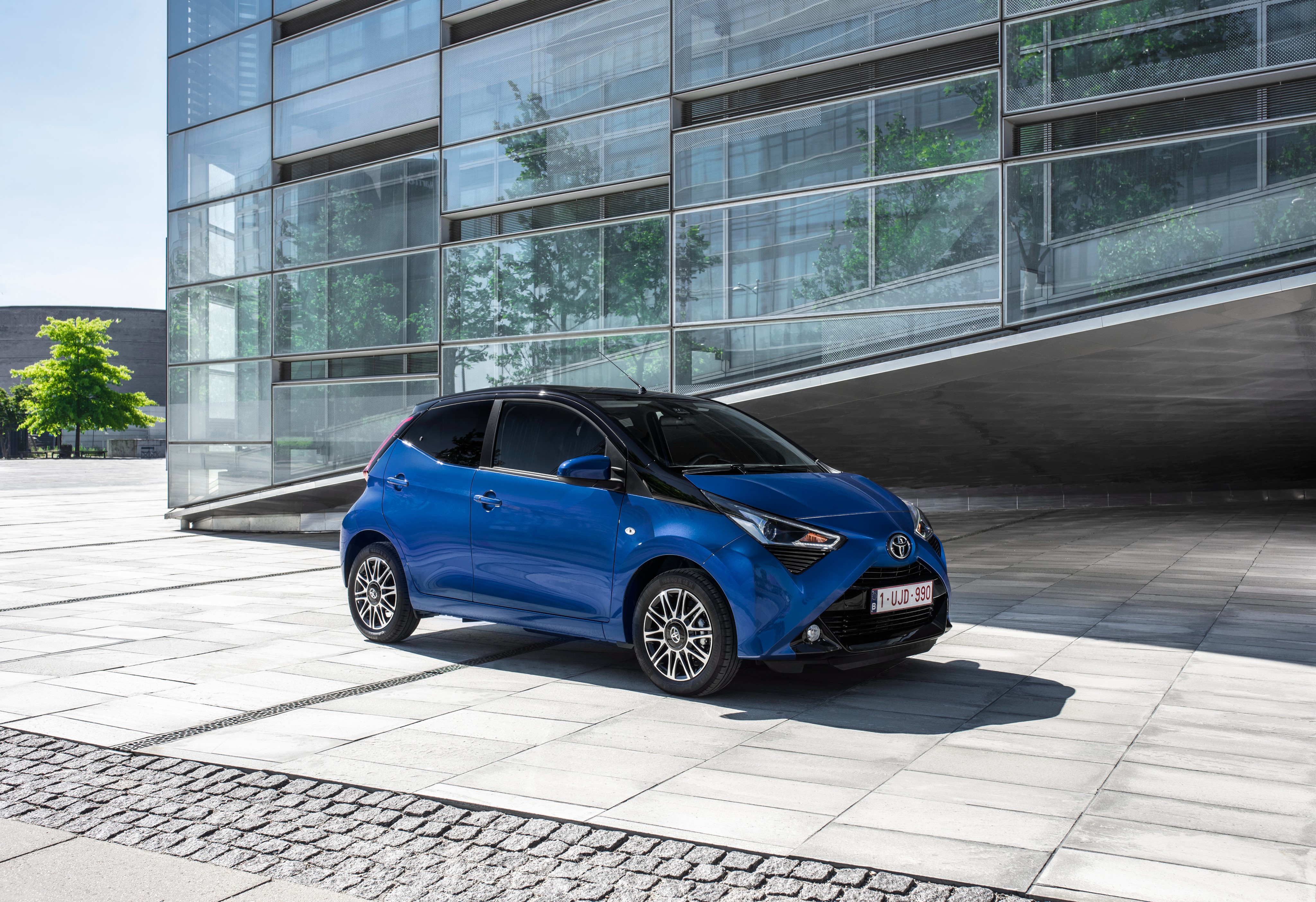 4K 2018 Toyota Aygo 5-door HD Wallpaper