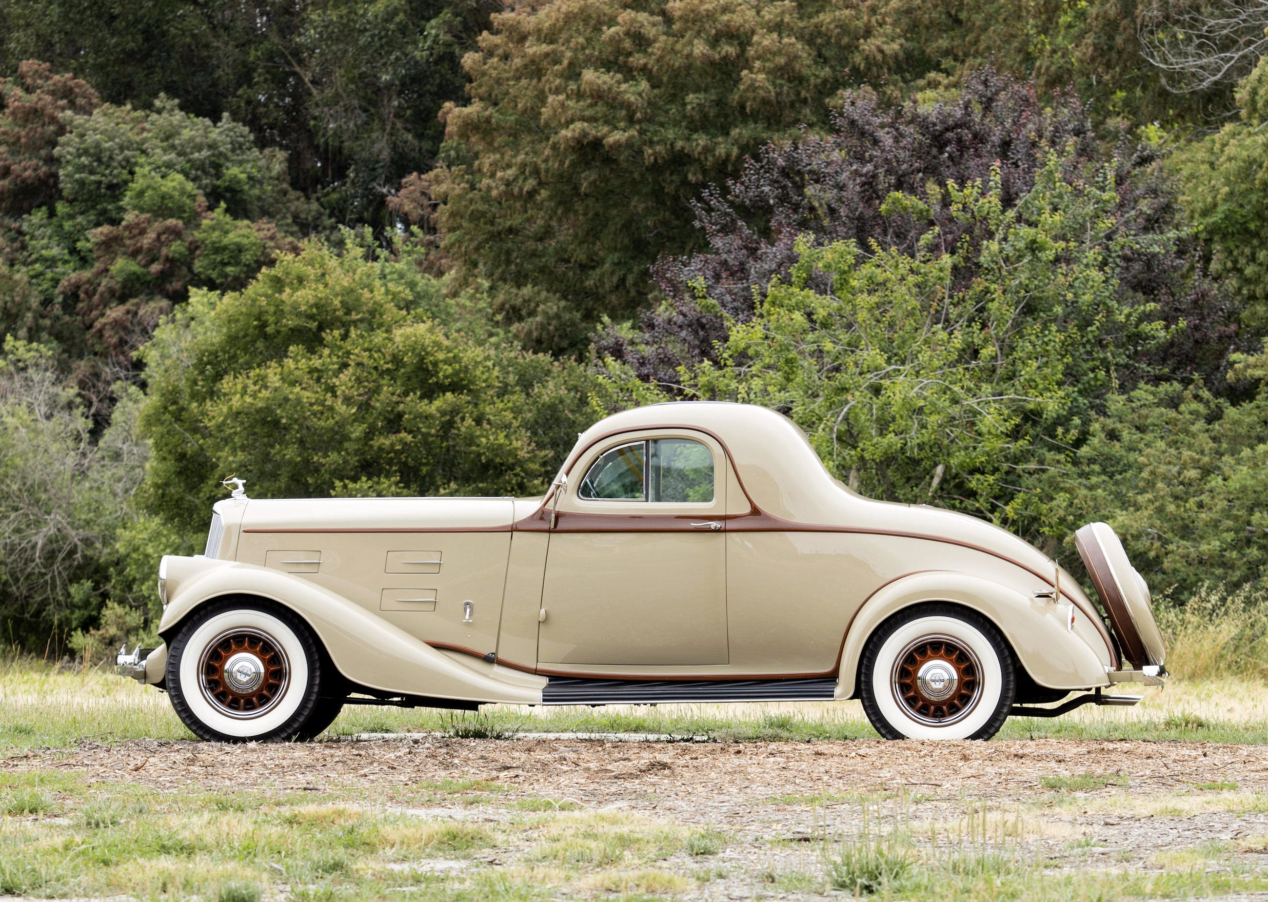 1934 Pierce-Arrow Model 840A 2-passenger Coupe HD Wallpaper