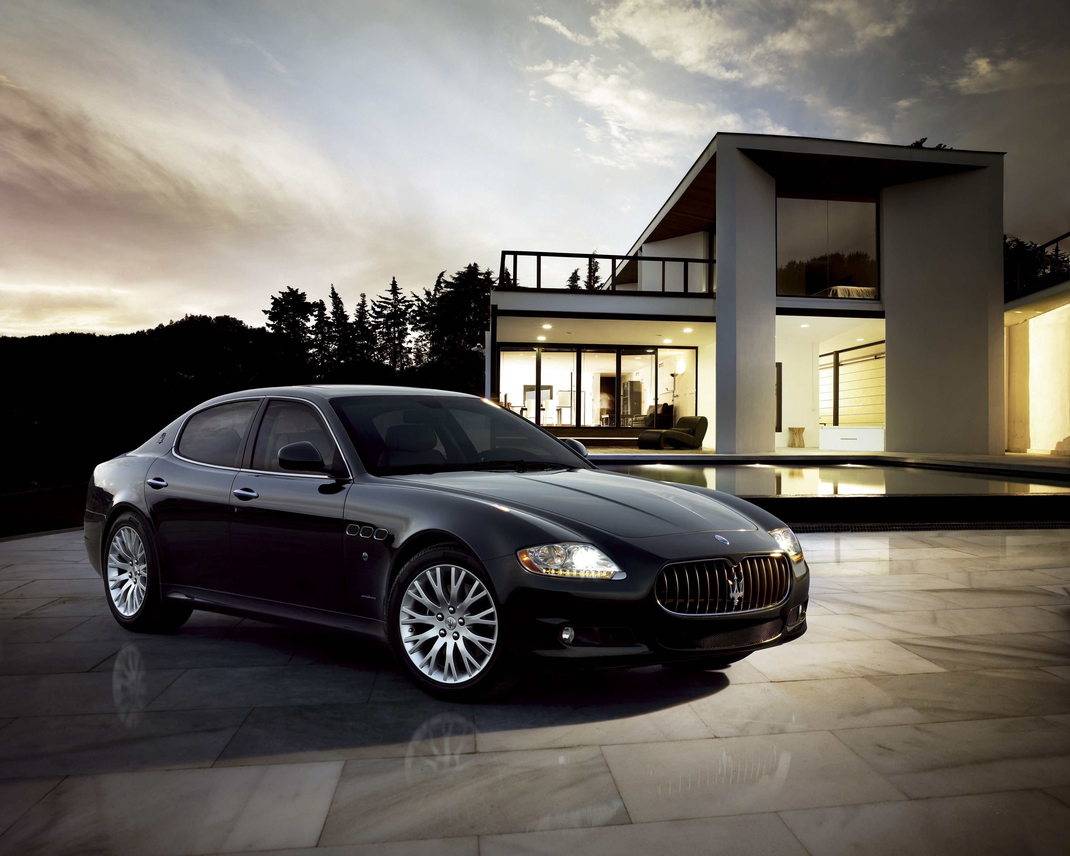 Maserati Quattroporte by Pininfarina HD Wallpaper