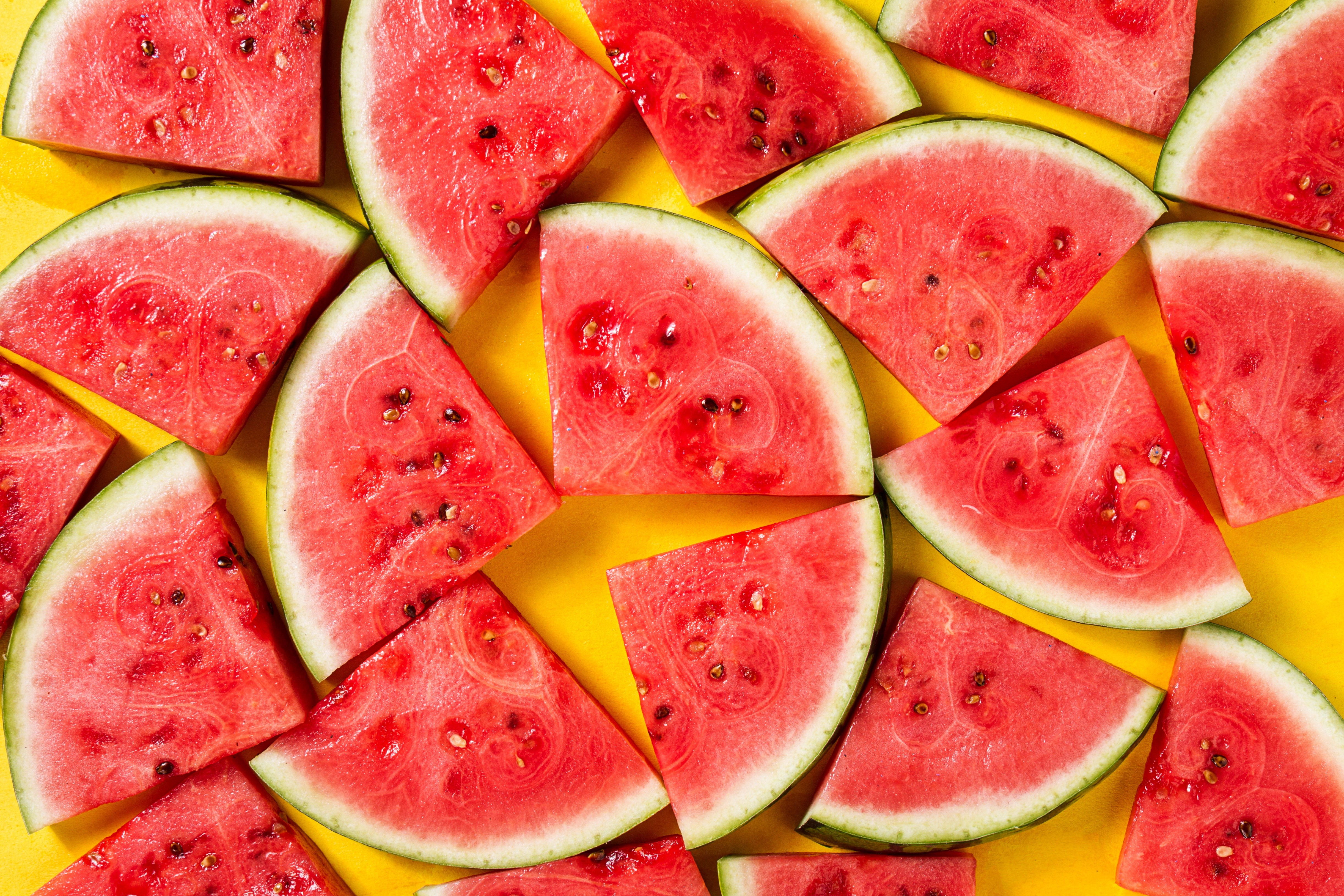 Watermelon Slices Texture HD Wallpaper