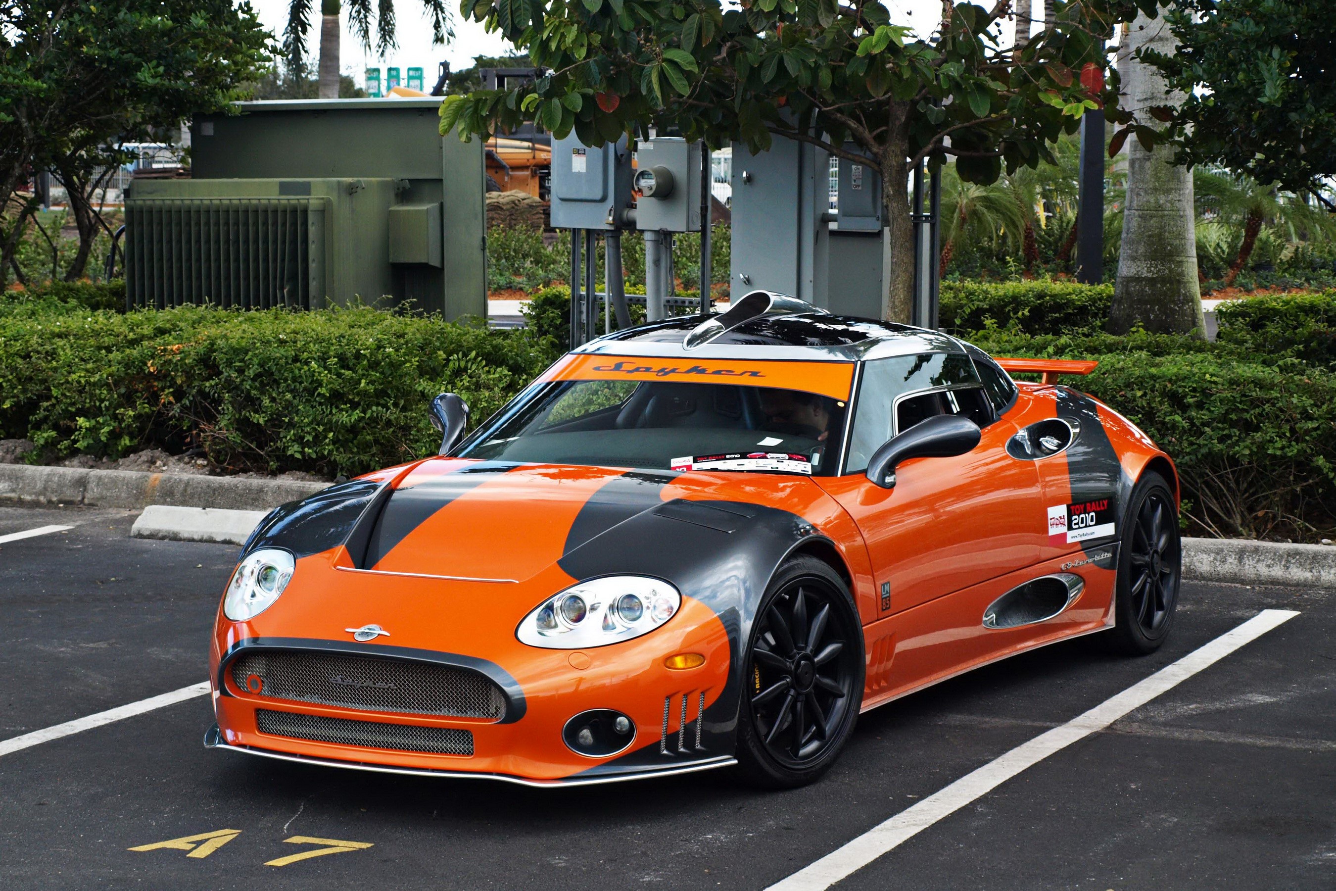 2009 Spyker C8 Aileron sports car HD Wallpaper