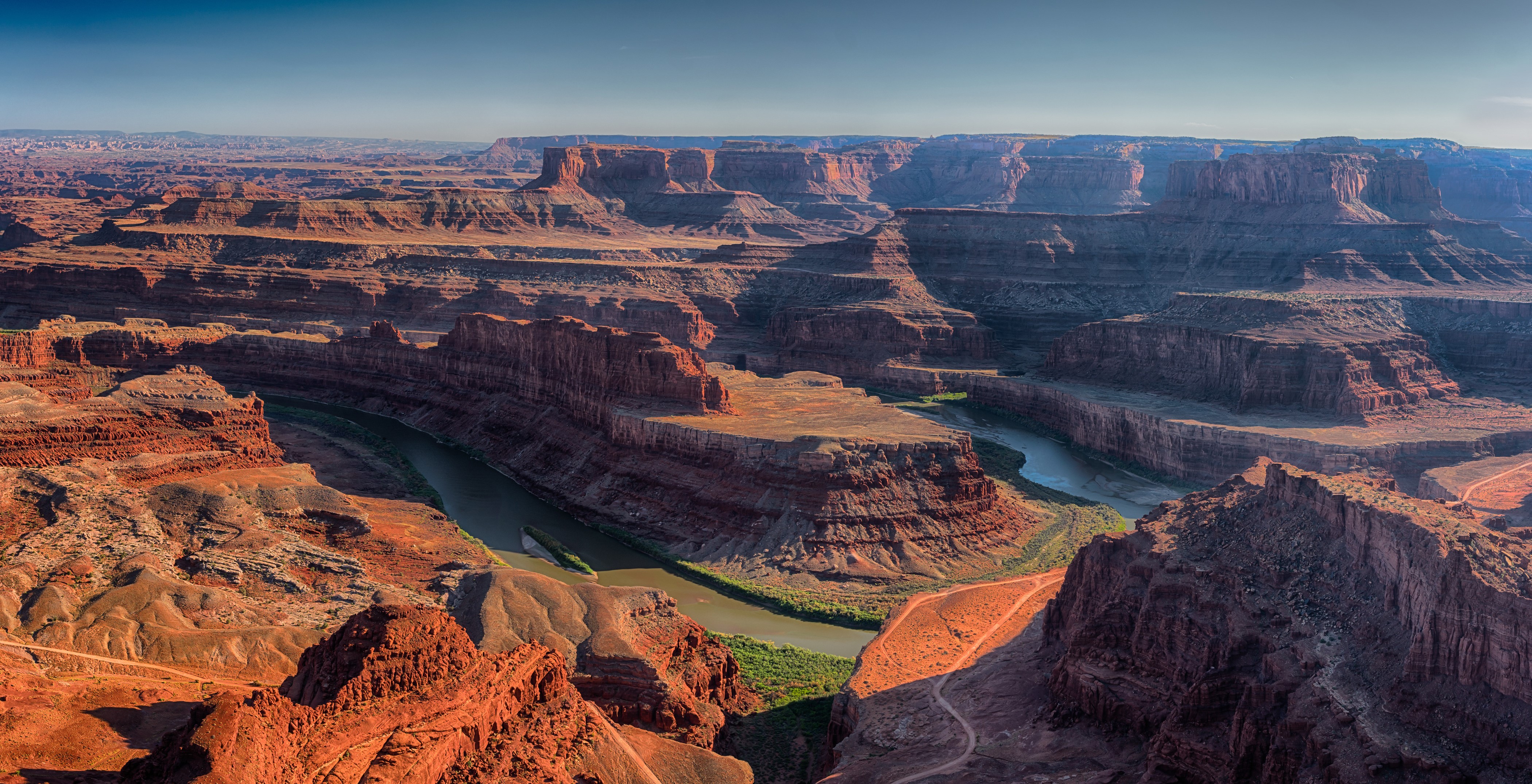 4K Dead Horse Point State Park Utah USA Canyon River HD Wallpaper