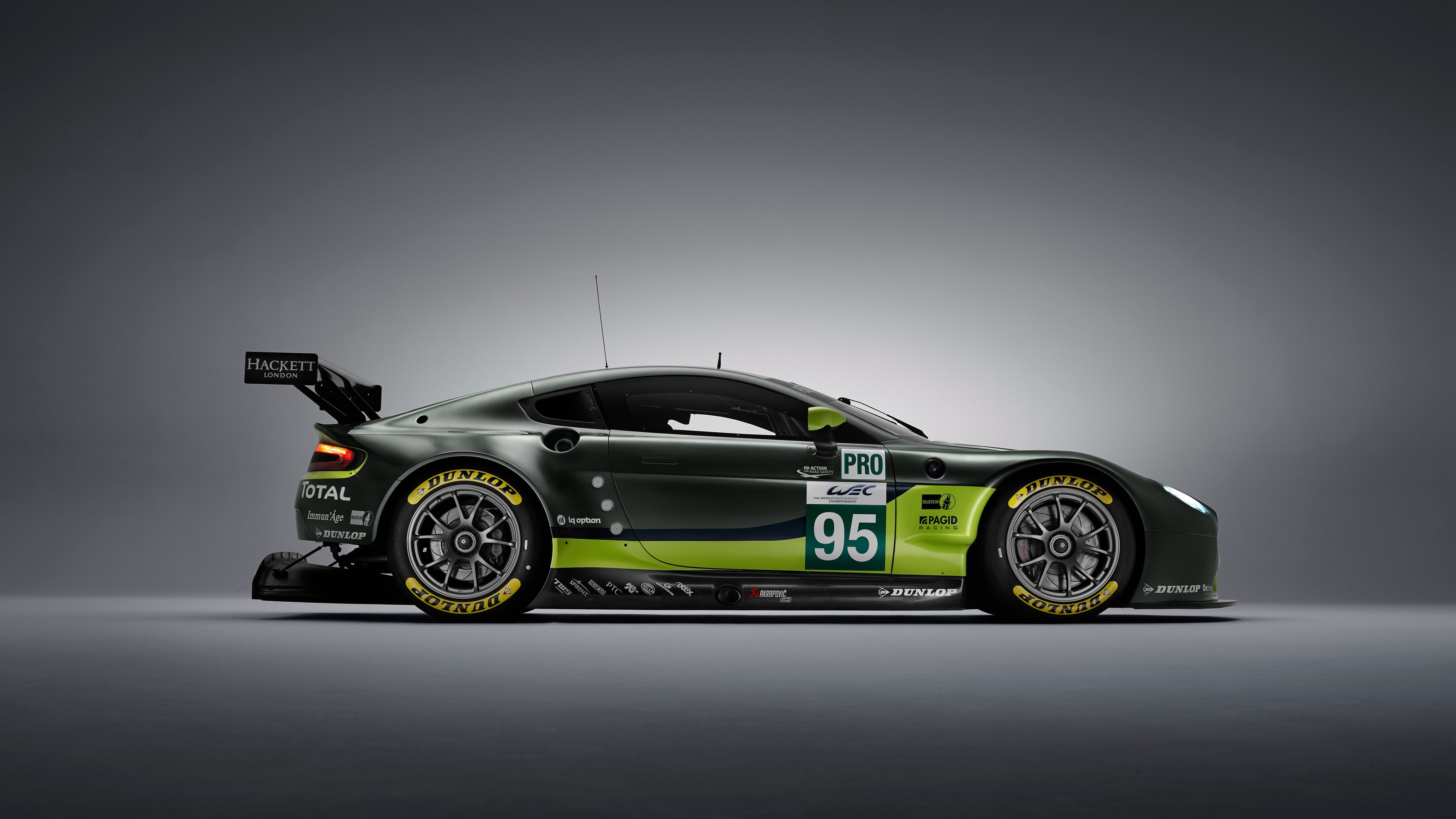Aston Martin Vantage GTE V8 race car HD Wallpaper