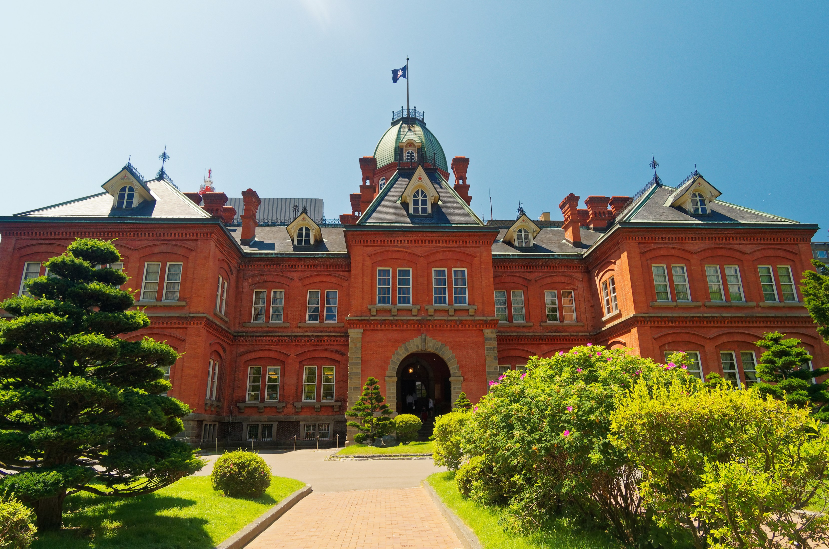 Hokkaido Government Building in Japan HD Wallpaper