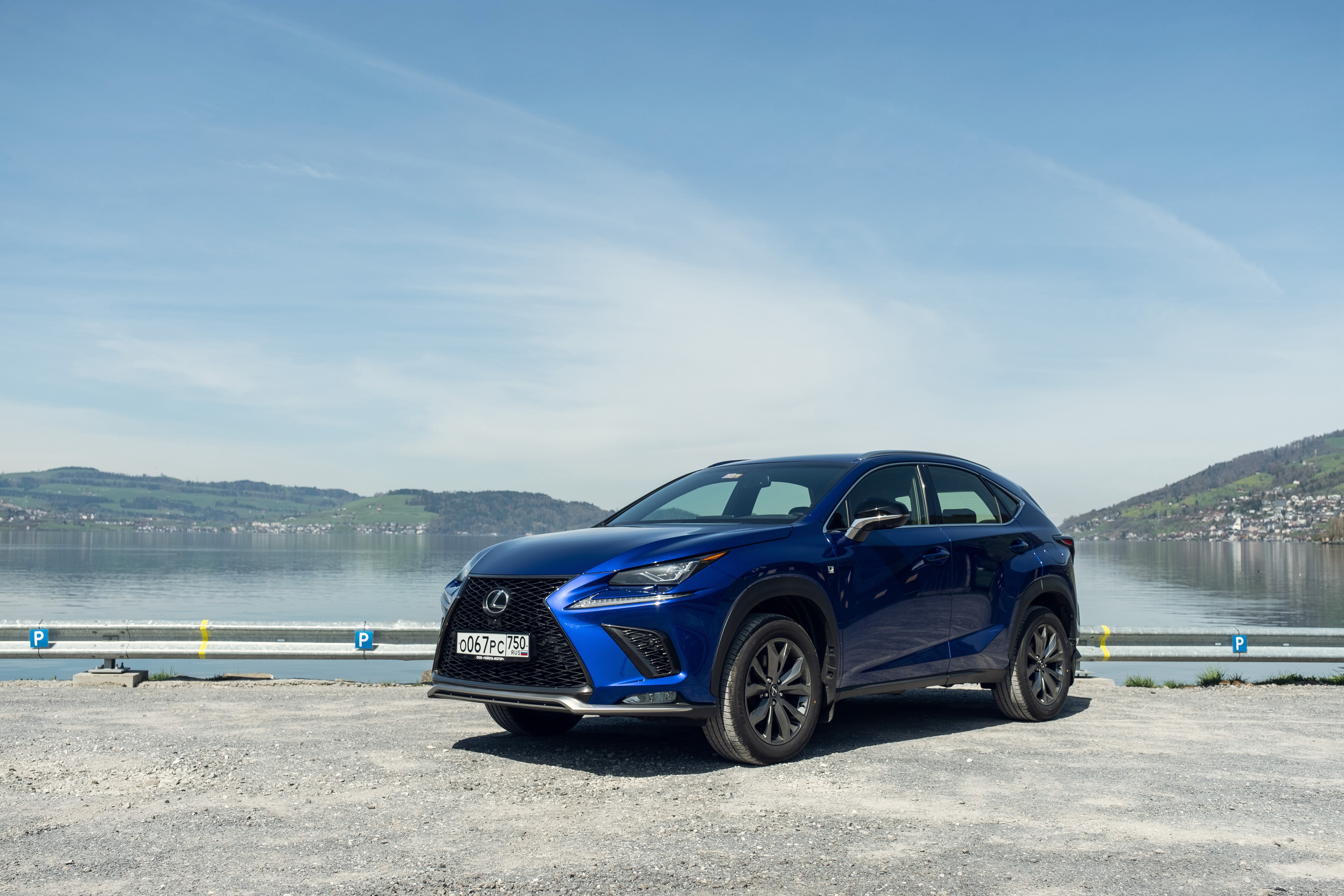Blue 2017-18 Lexus NX 300 F SPORT HD Wallpaper