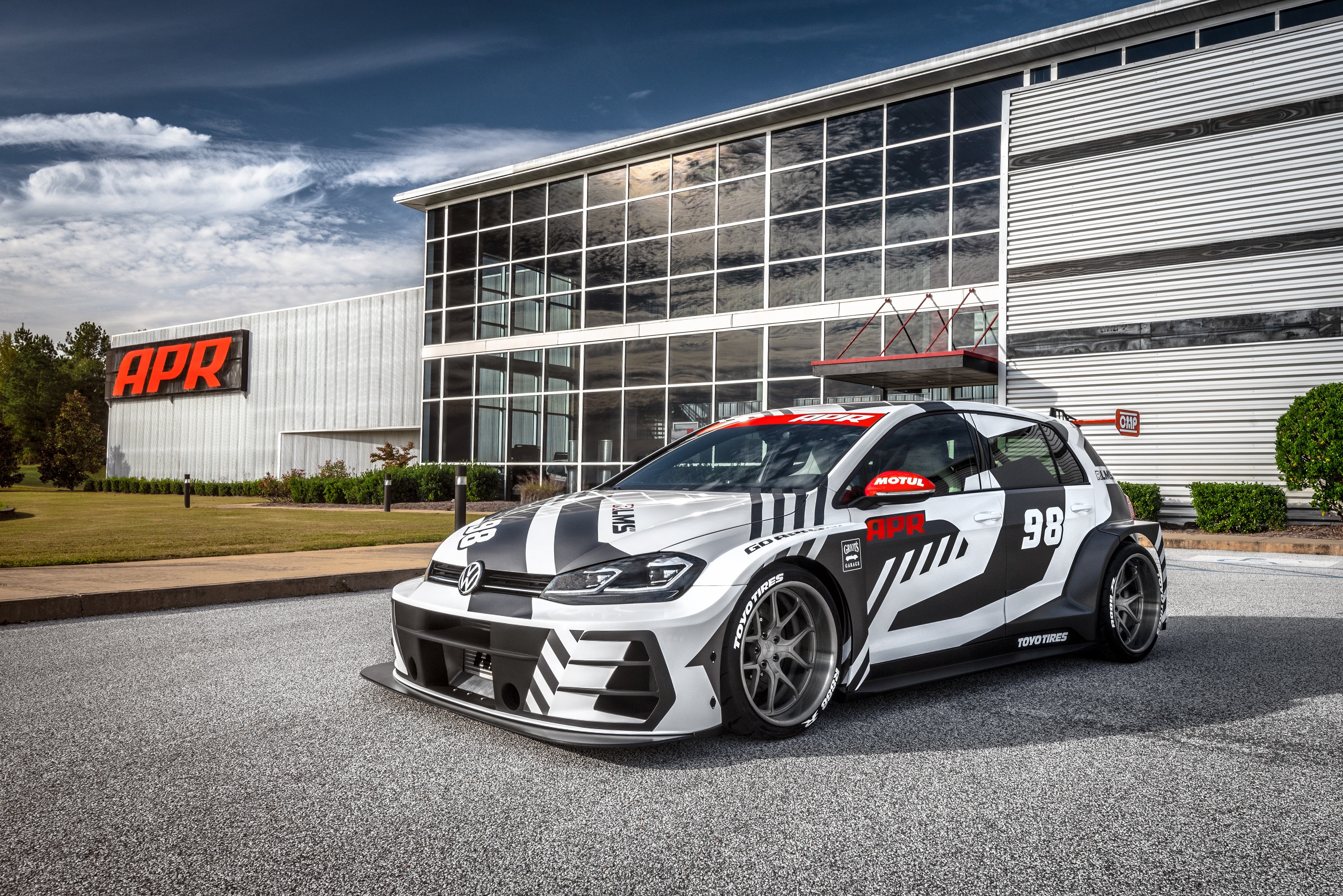 4K Volkswagen Golf APR Tuning HD Wallpaper