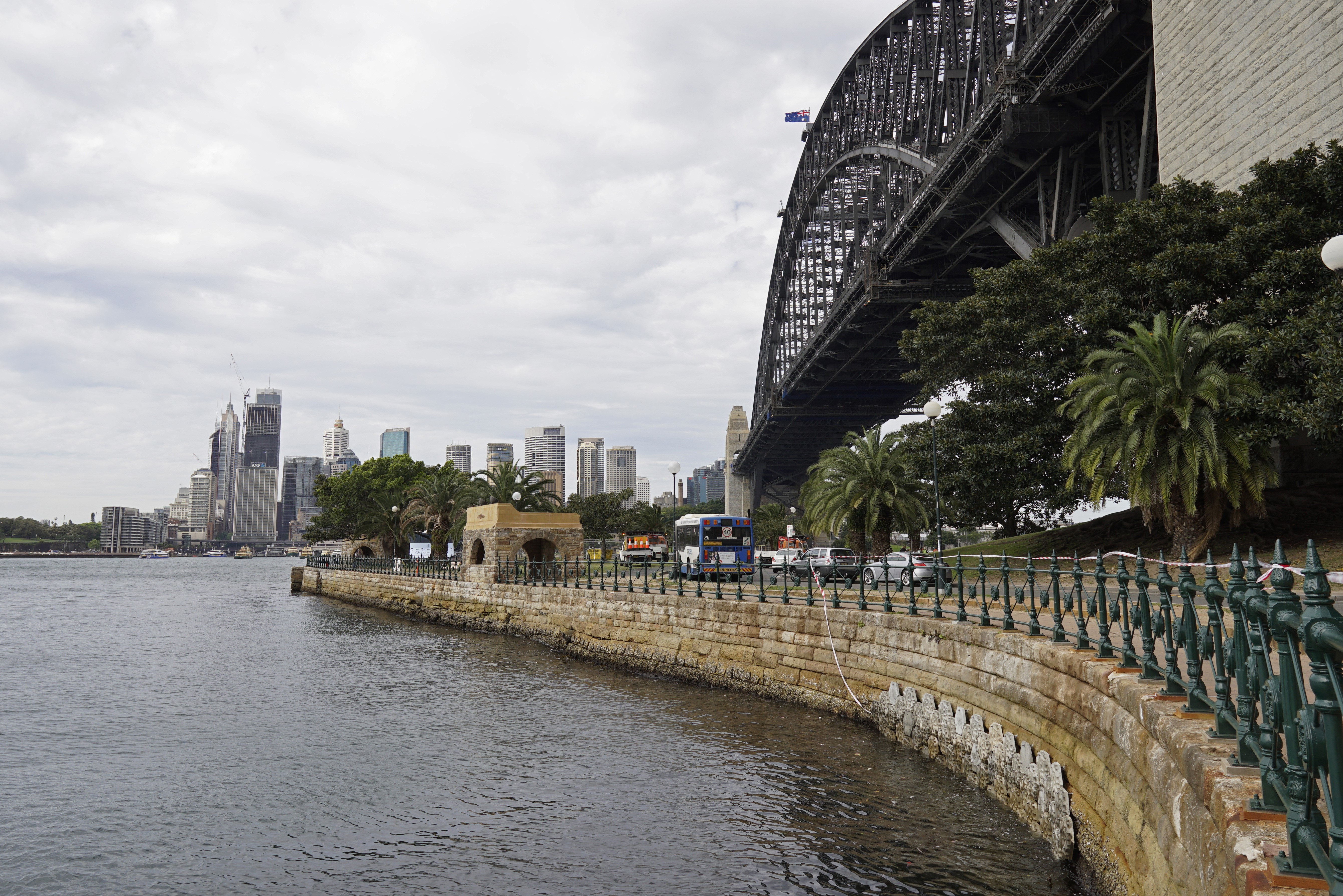 Sydney Harbour Bridge and Skyline HD Wallpaper