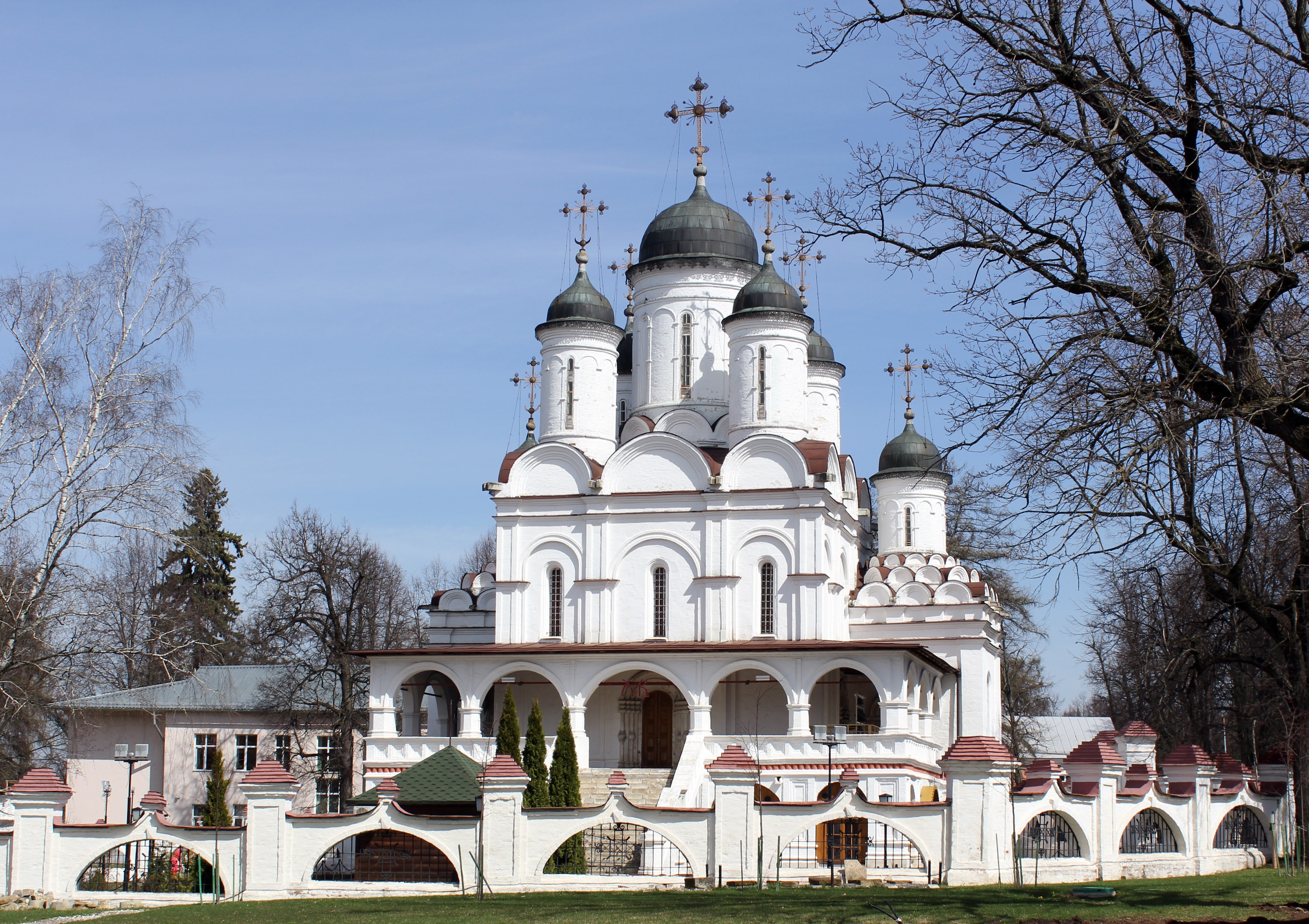 Church of the Transfiguration, Moscow region, Russia HD Wallpaper