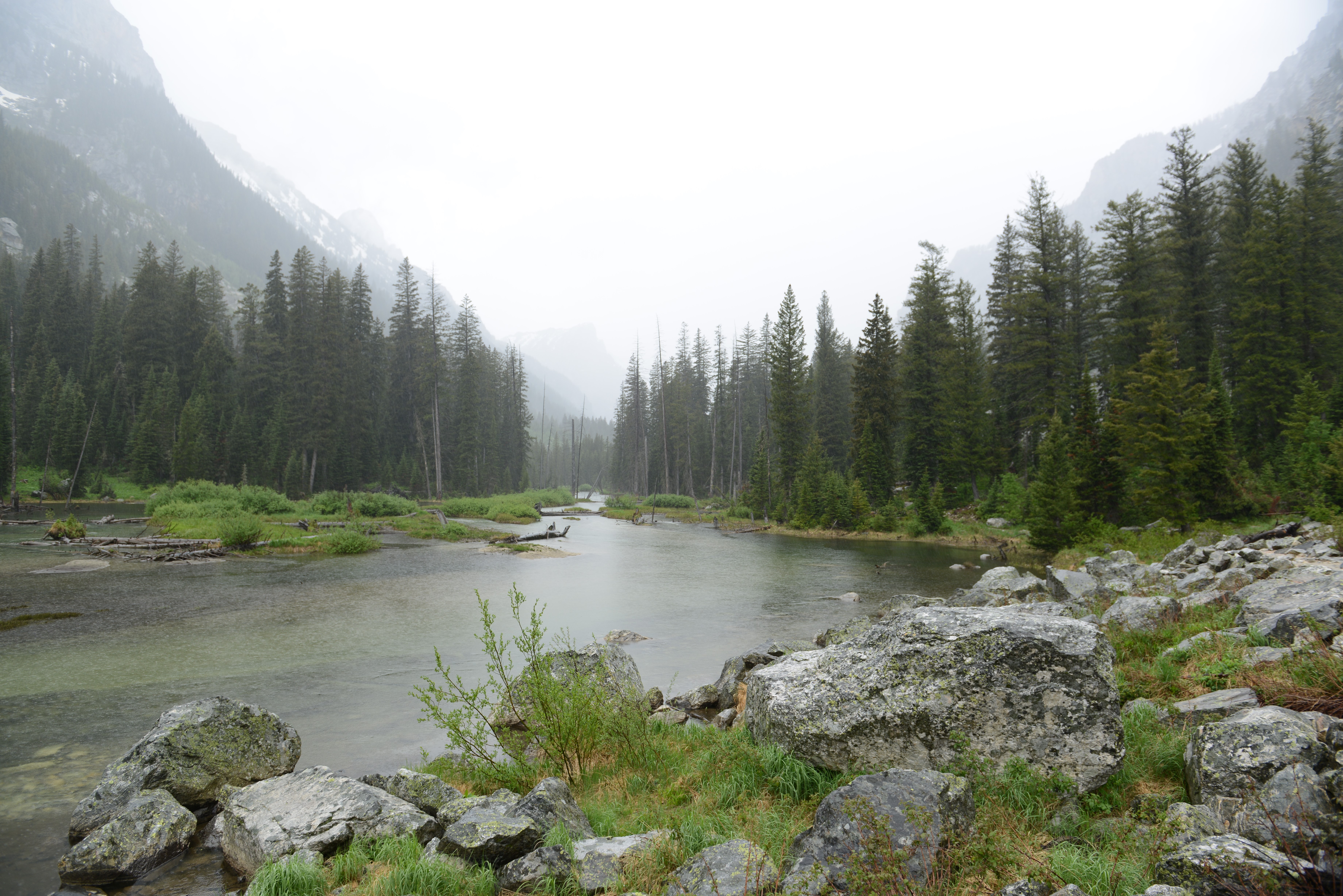 Grand Teton National Park, Snake River, Wyoming, USA HD Wallpaper