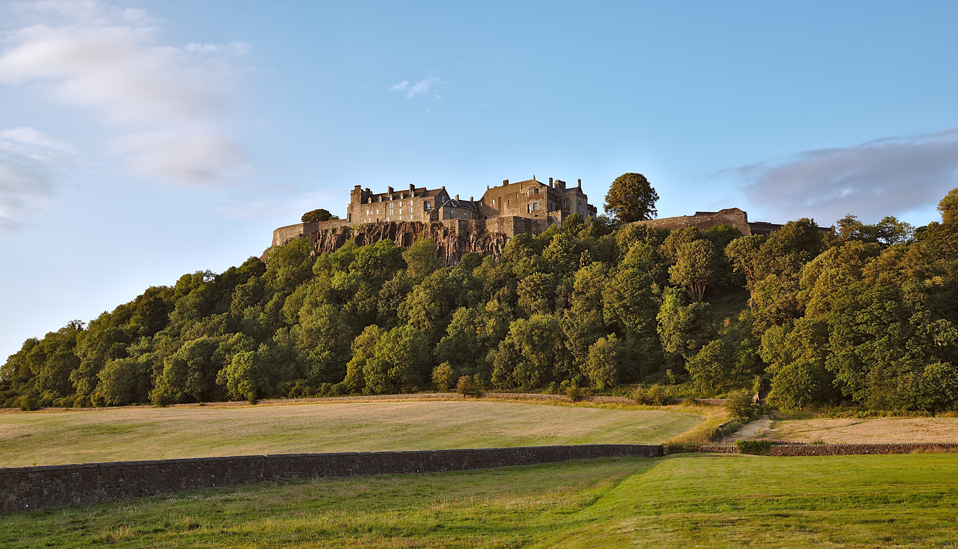 Stirling Castle, Scotland, Forests, Scenery HD Wallpaper