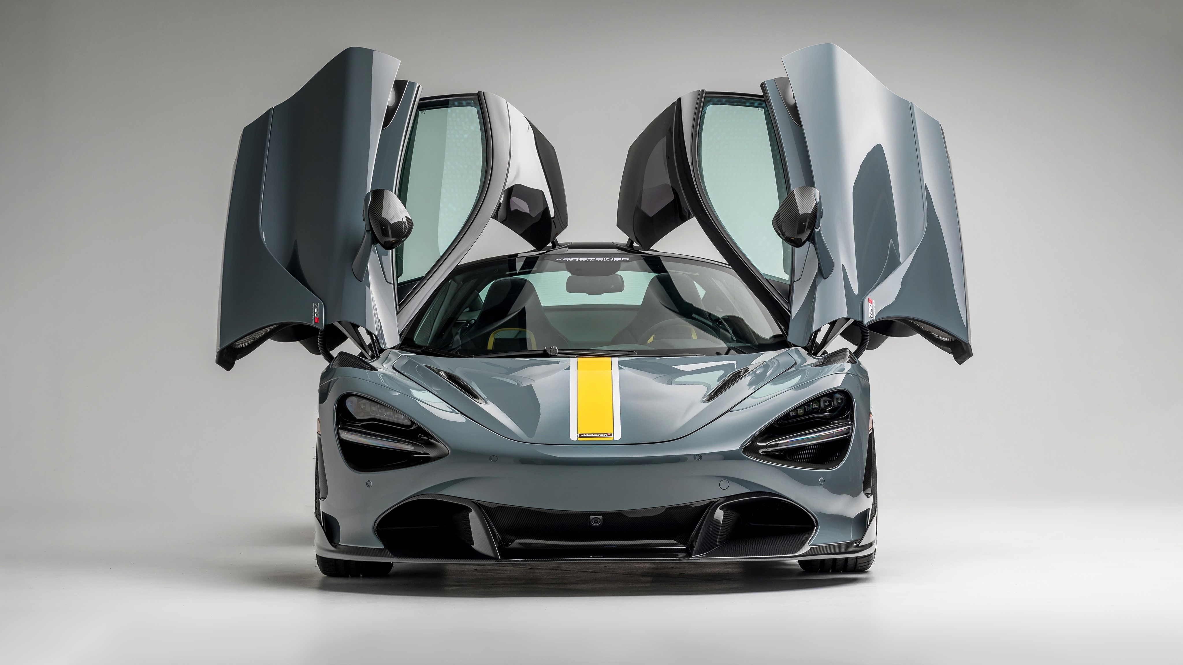 4K McLaren 720S with Opened Doors HD Wallpaper
