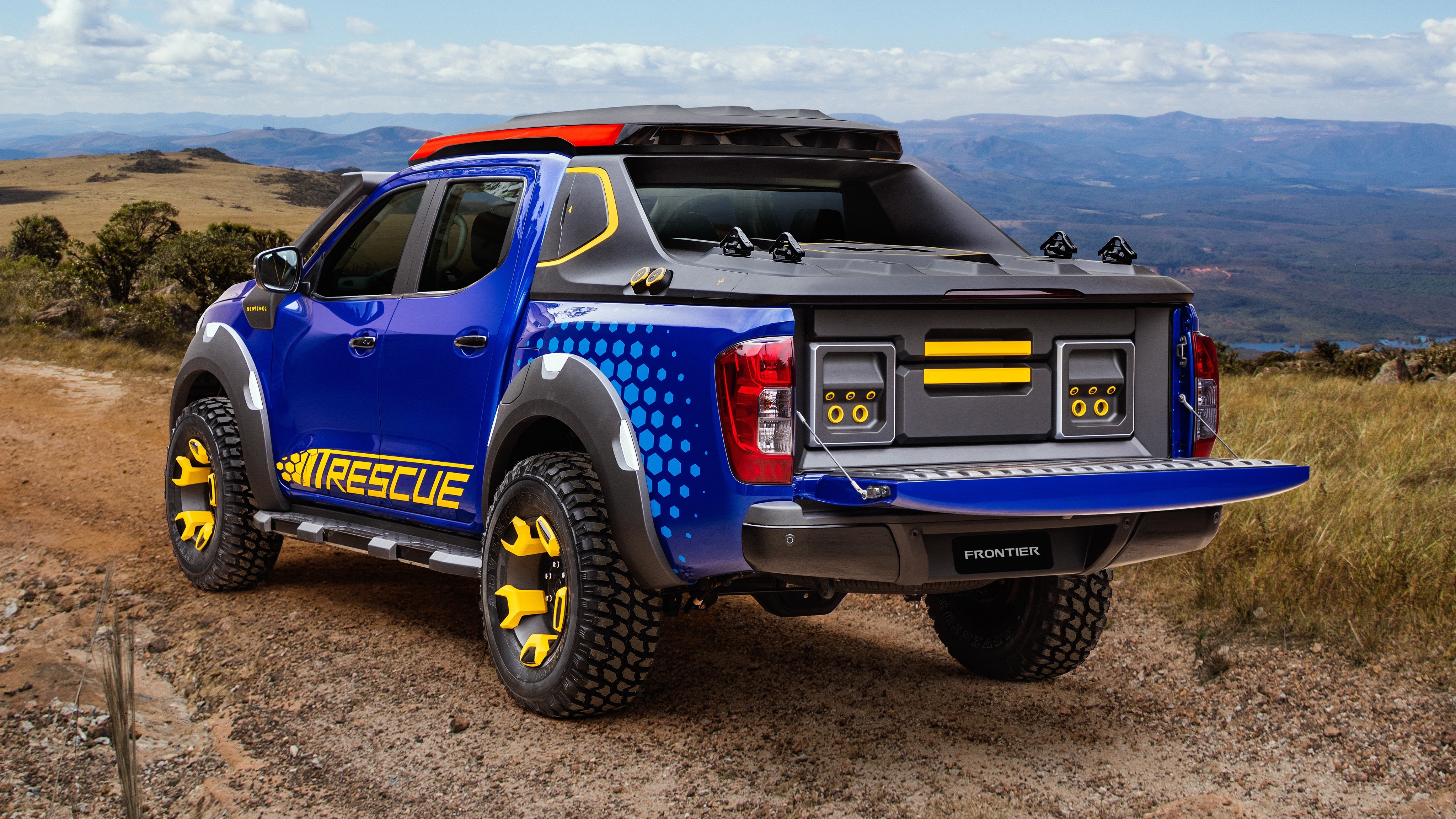 4K Concept 2018 Sentinel Frontier Nissan Pickup Truck HD Wallpaper