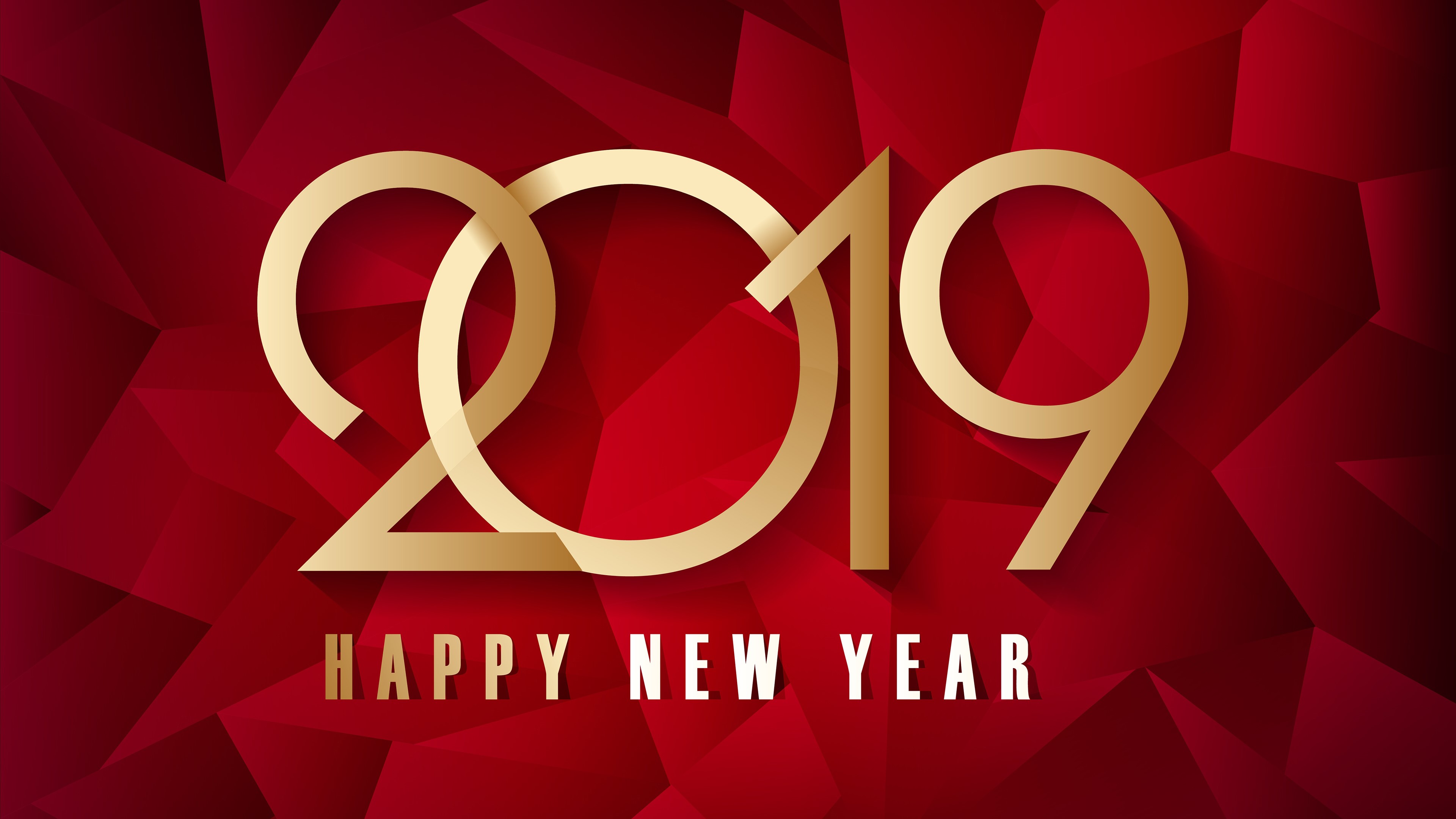 Happy New Year 2019 HD Wallpaper