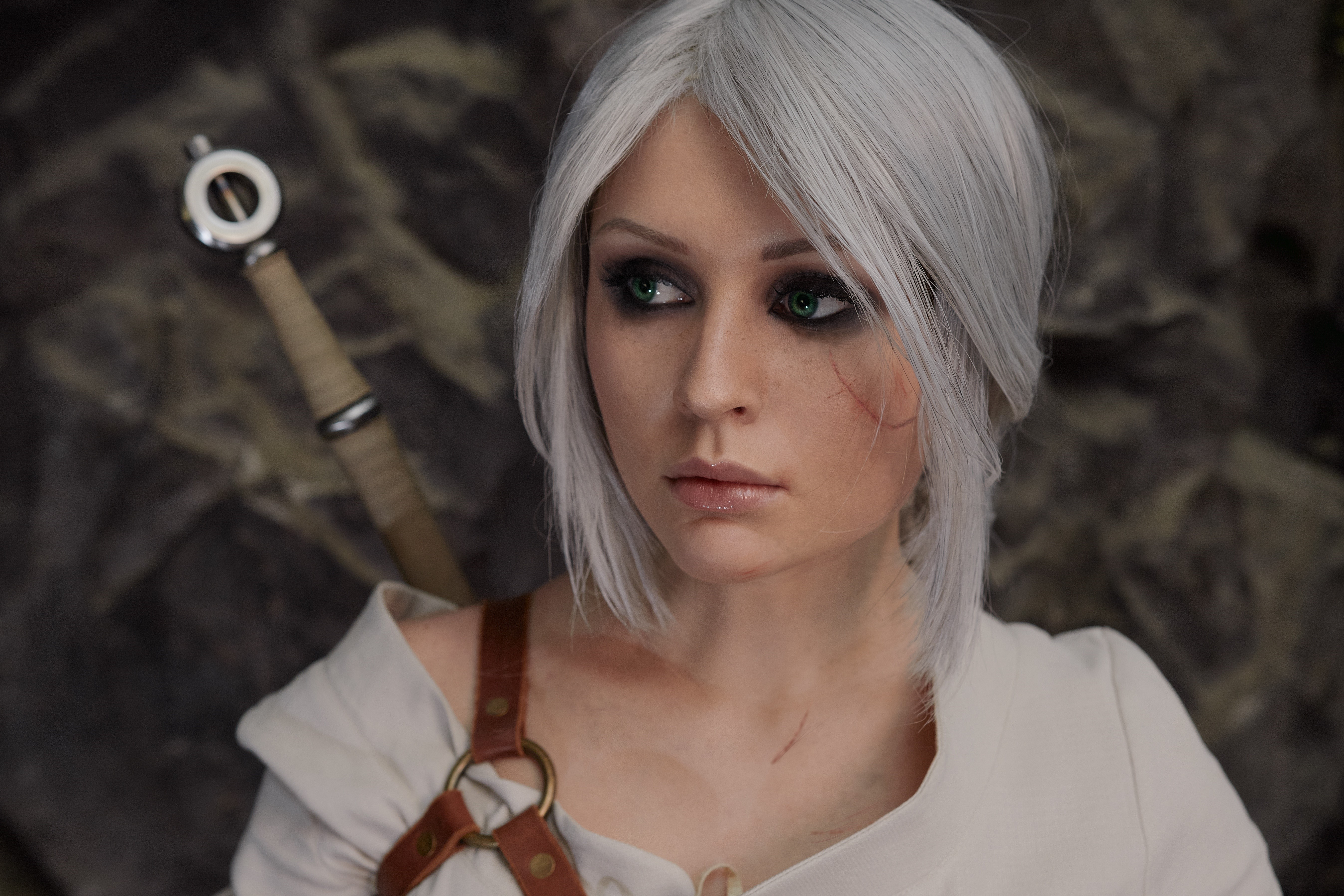 Ciri from The Witcher 3: Wild Hunt Cosplay HD Wallpaper