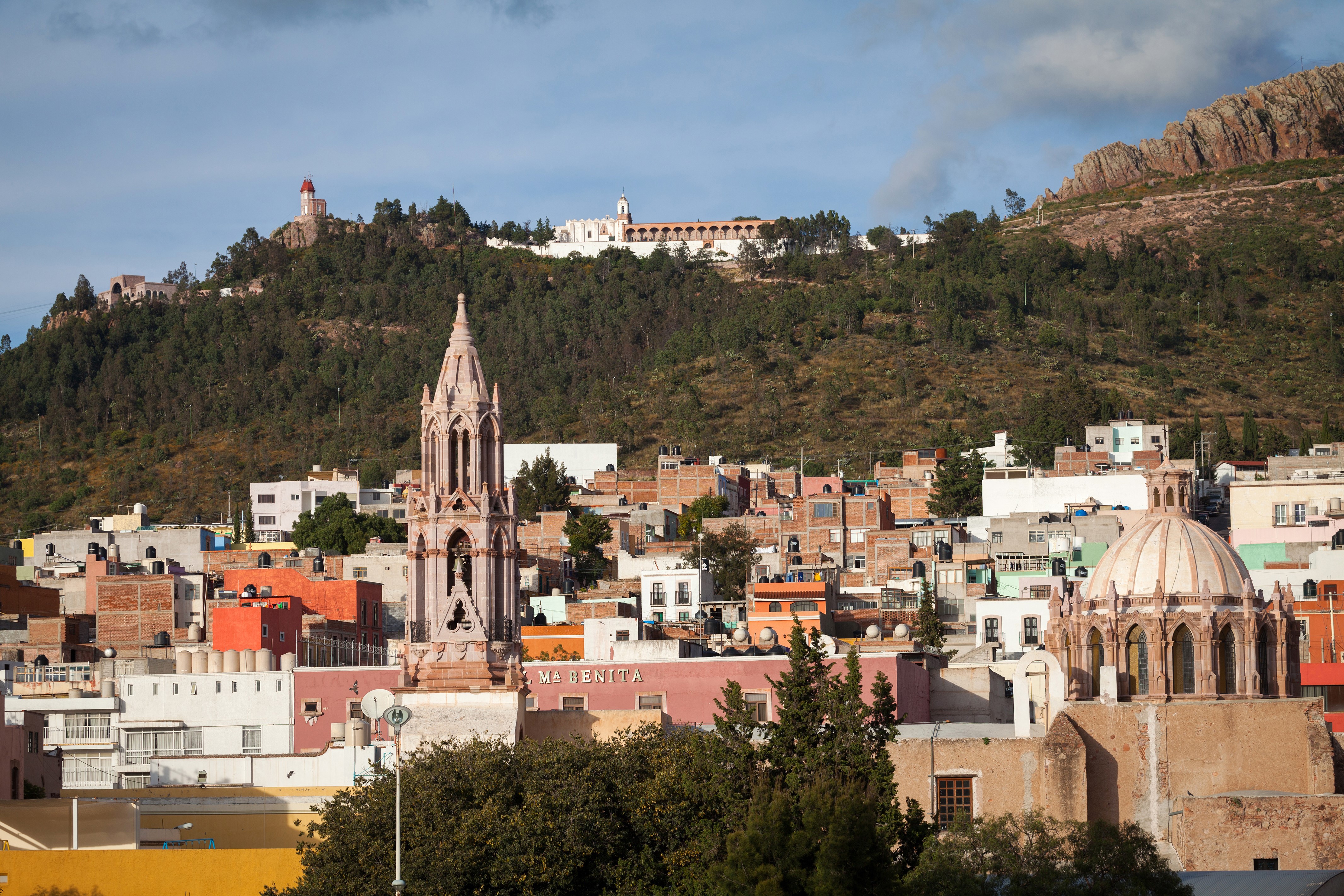 4K Zacatecas Mexico Houses HD Wallpaper