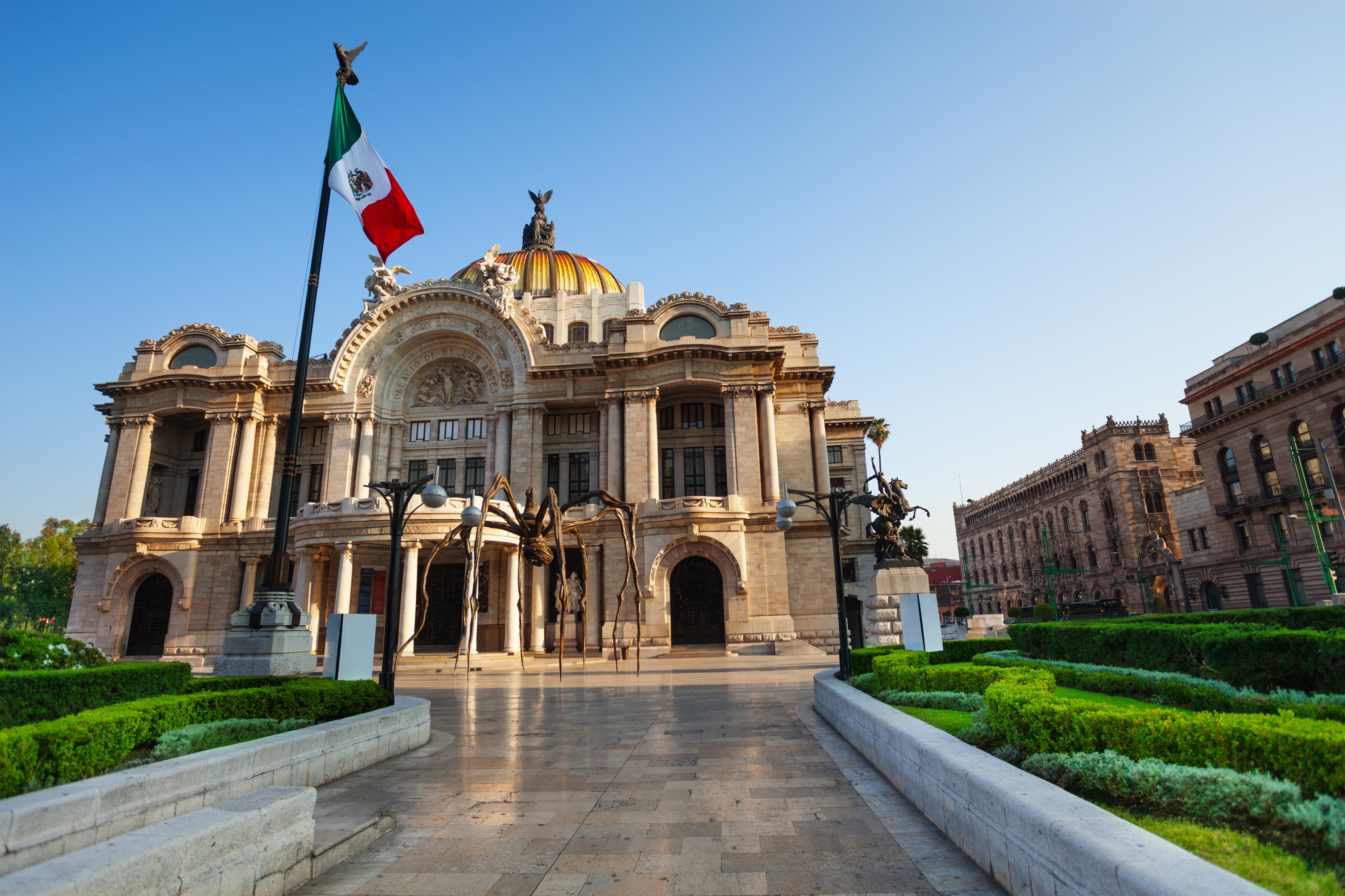Palacio de Bellas Artes, Mexico City HD Wallpaper