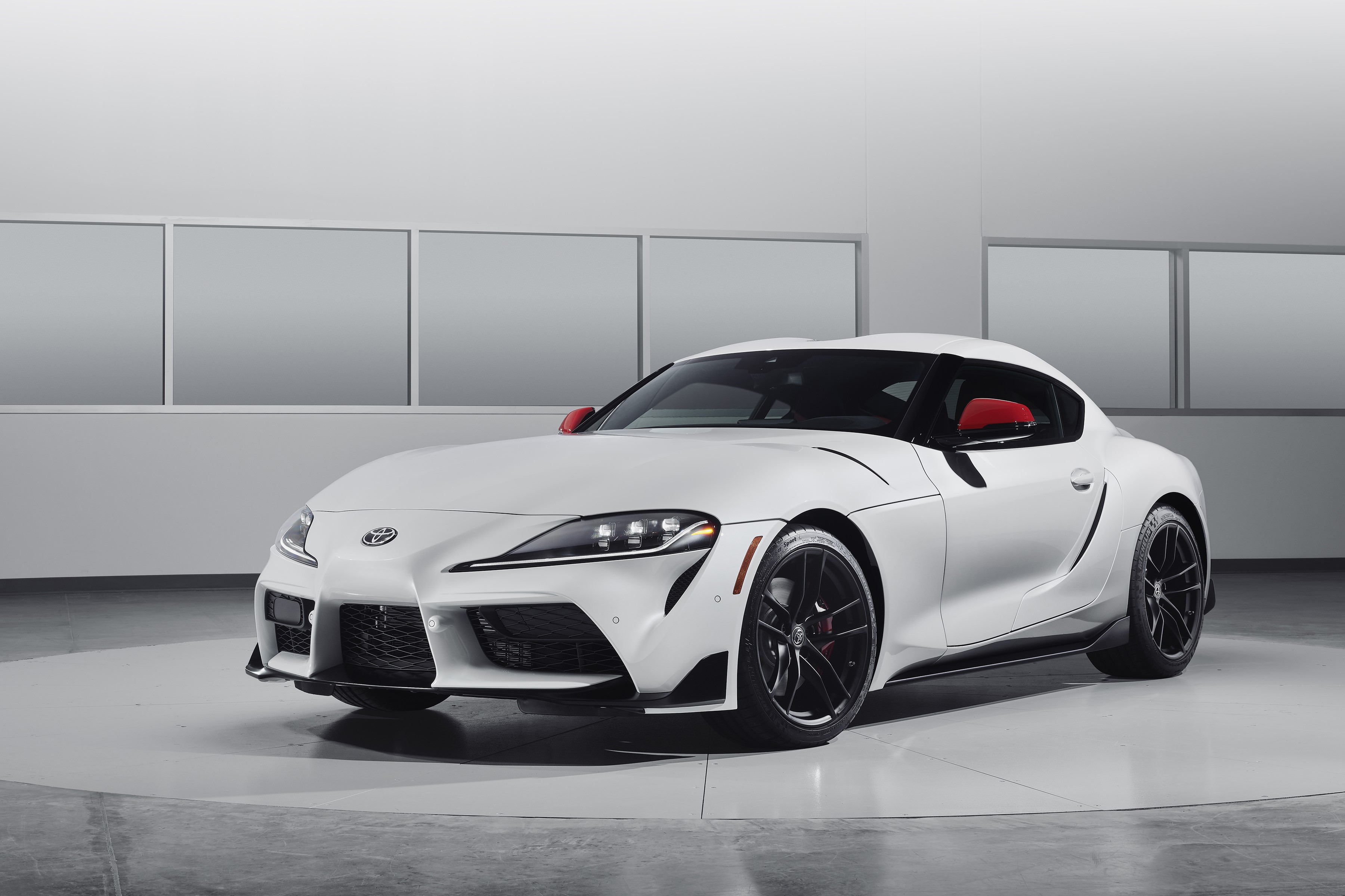 White 2020 Toyota GR Supra Launch Edition HD Wallpaper