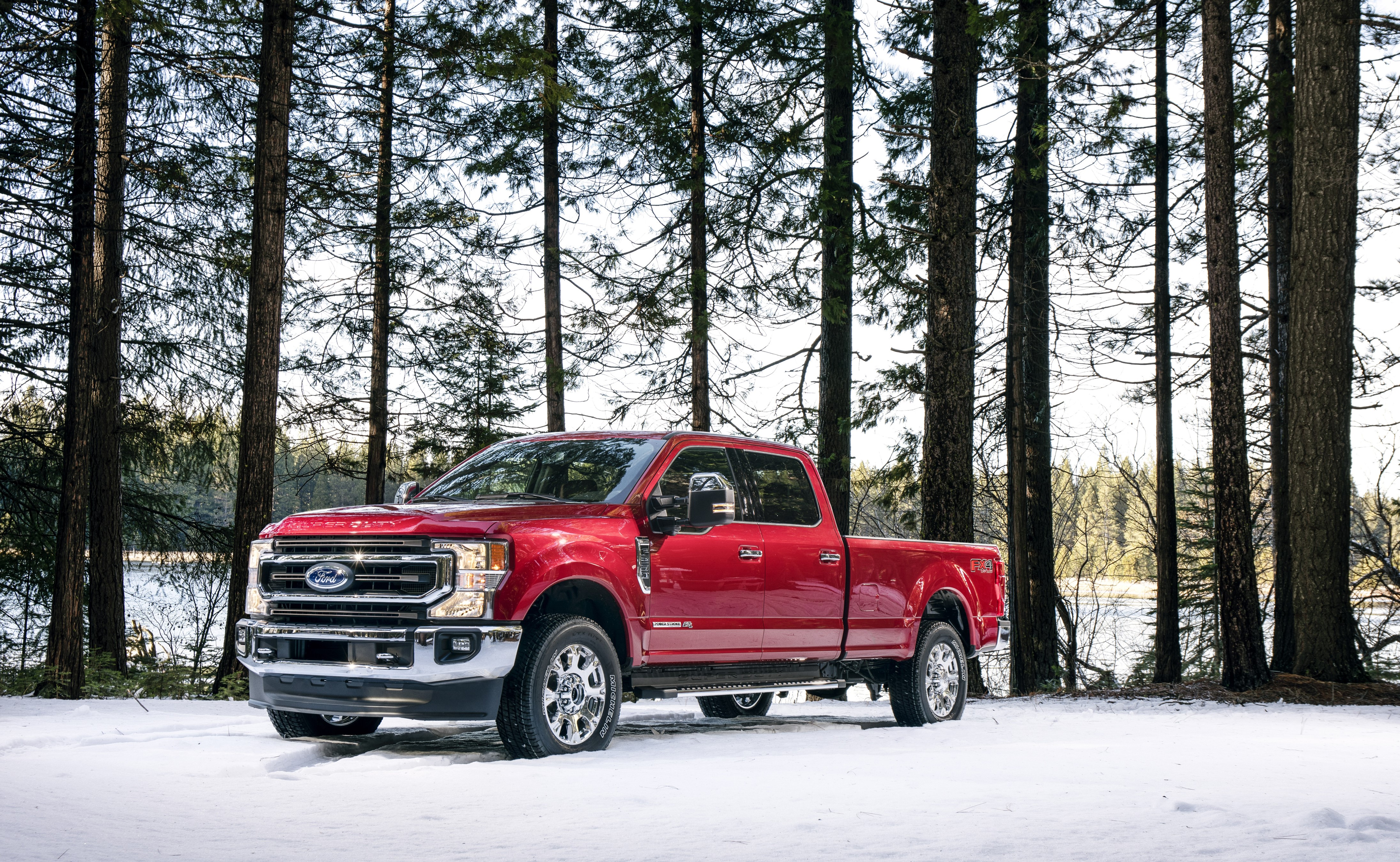 4K 2020 Ford F-250 Super Duty King Ranch Crew Cab HD Wallpaper