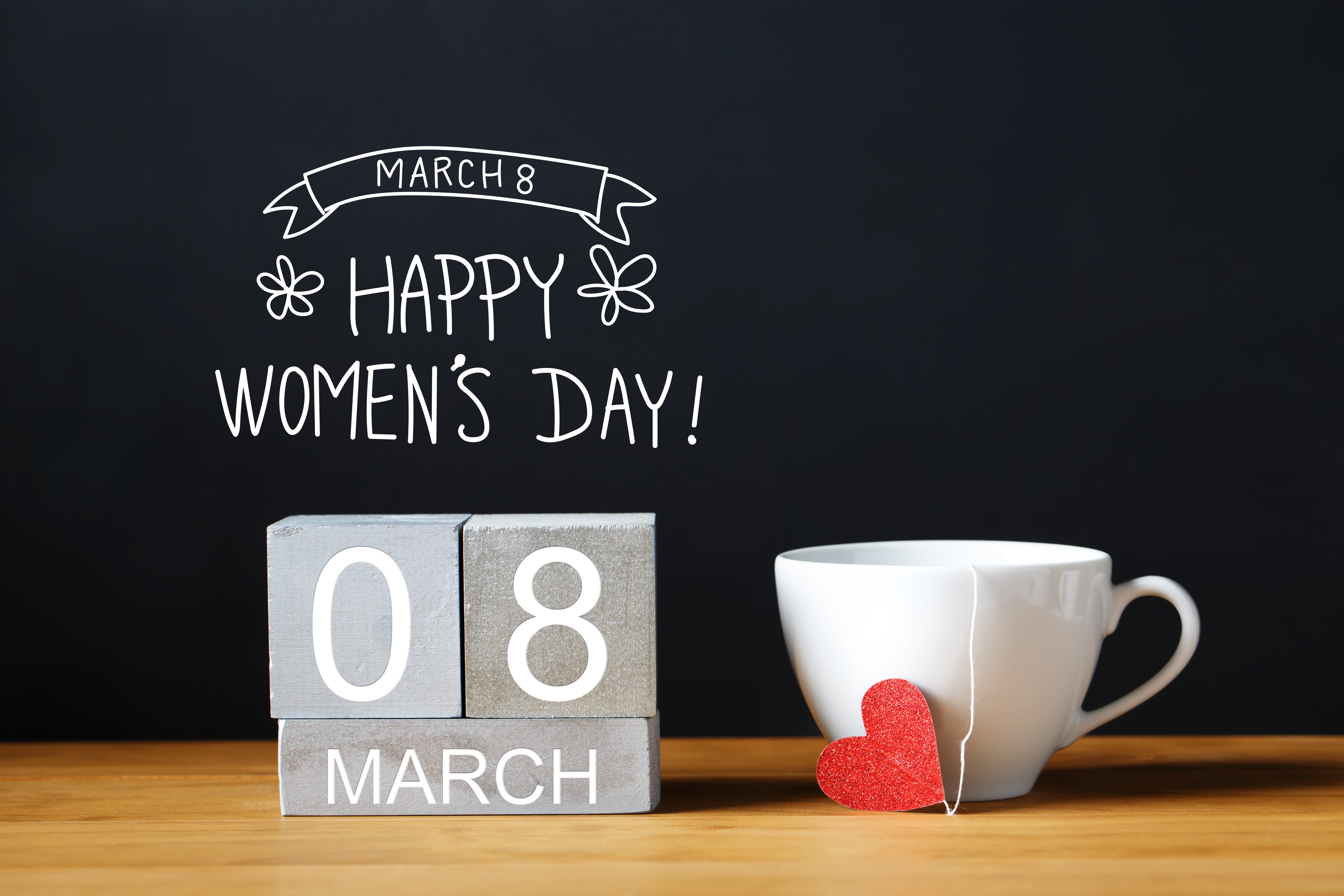 Happy Women's Day March 8th Celebration HD Wallpaper