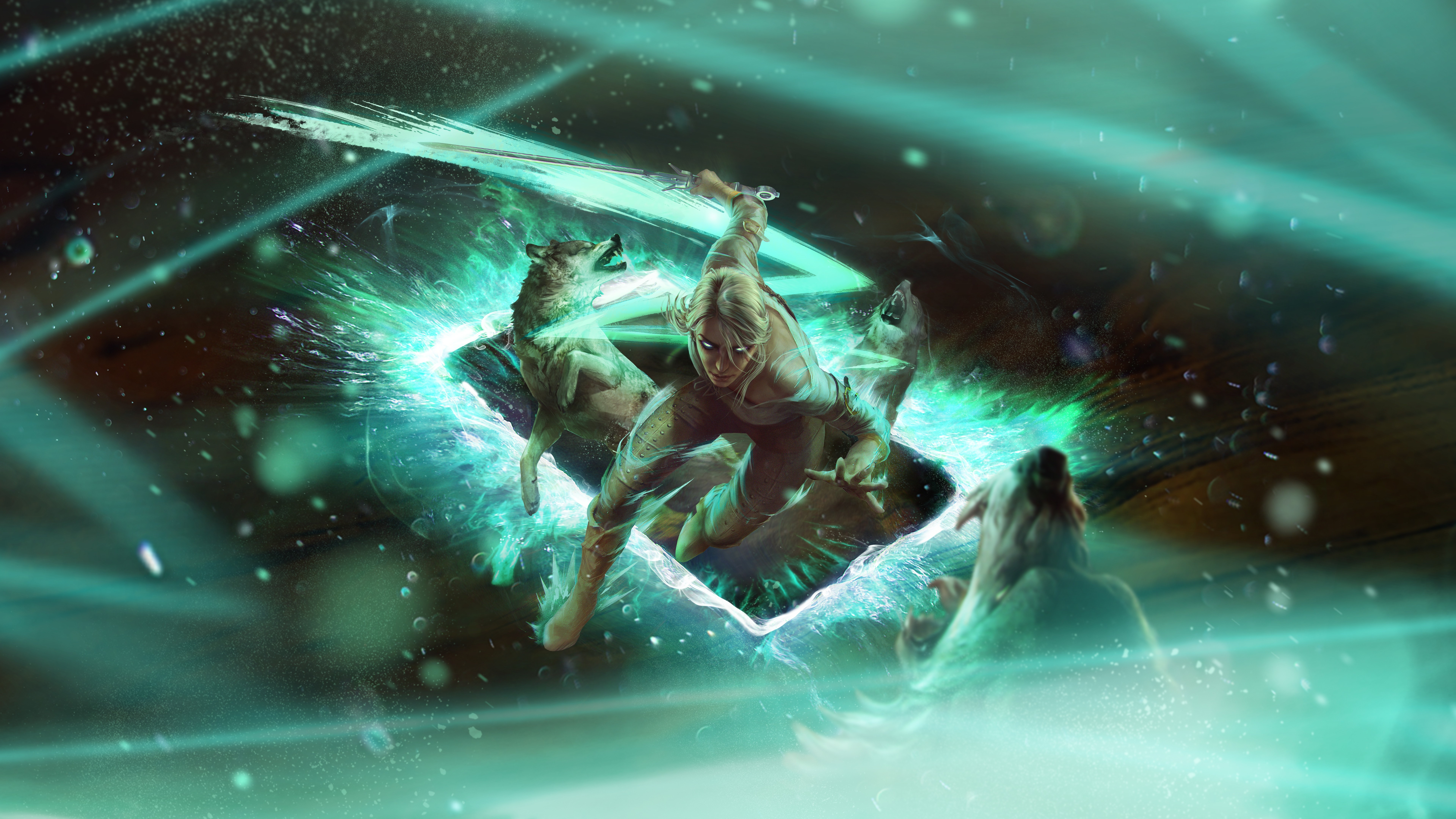 Ciri from The Witcher 3: Wild Hunt HD Wallpaper
