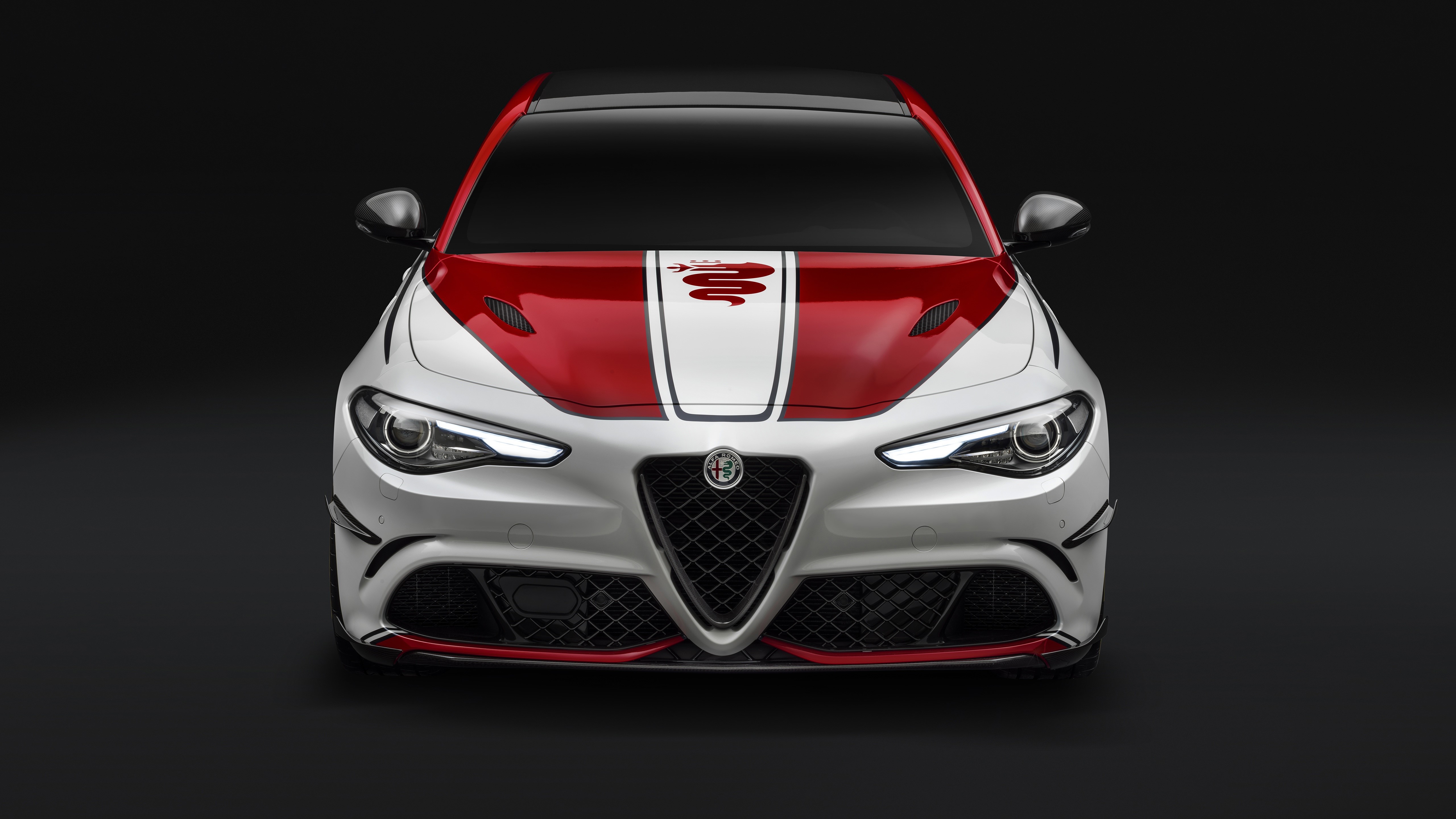 Alfa Romeo Quadrifoglio Giulia 2019 Front HD Wallpaper