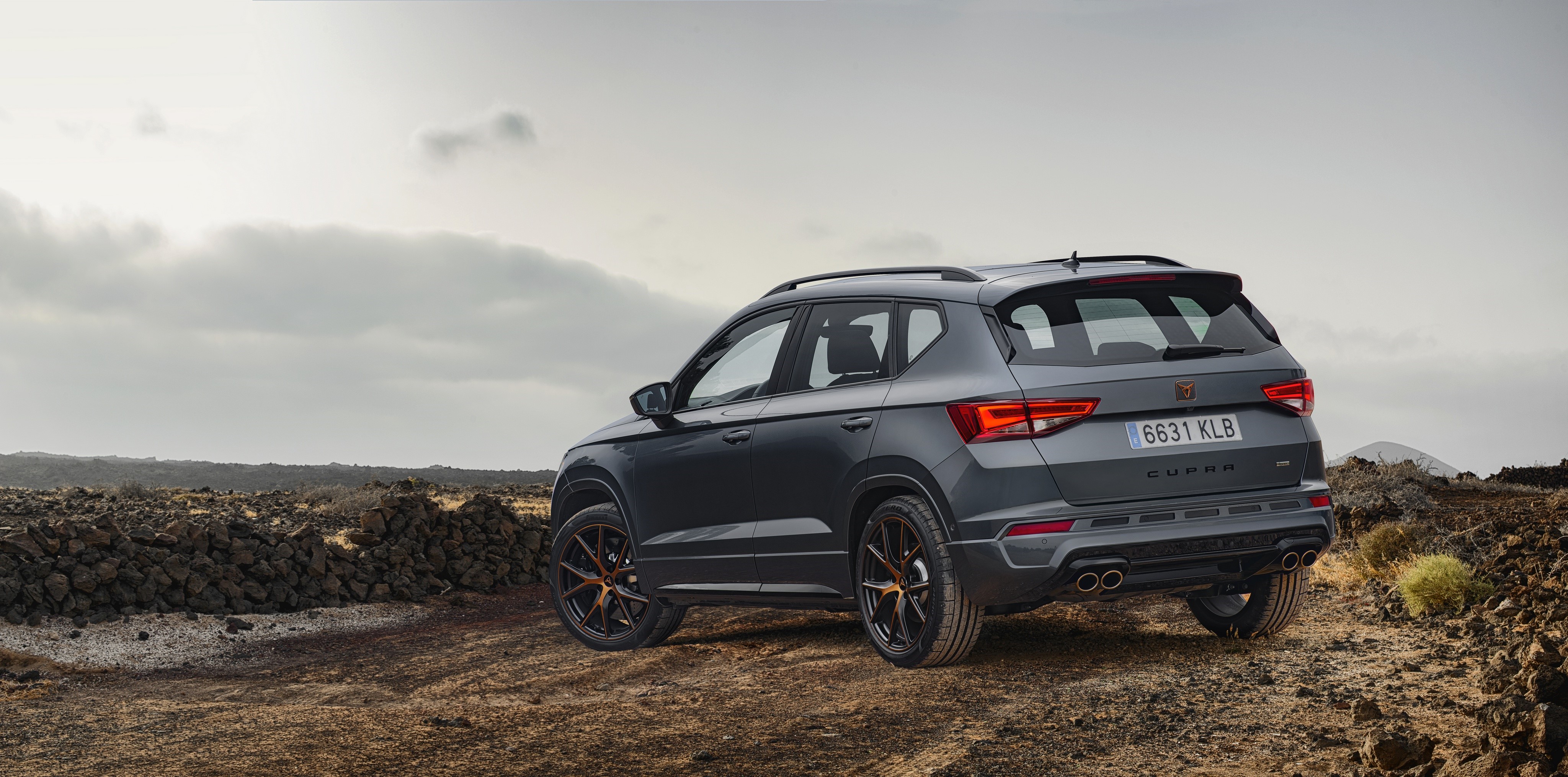Grey 2018 Cupra Ateca SUV HD Wallpaper