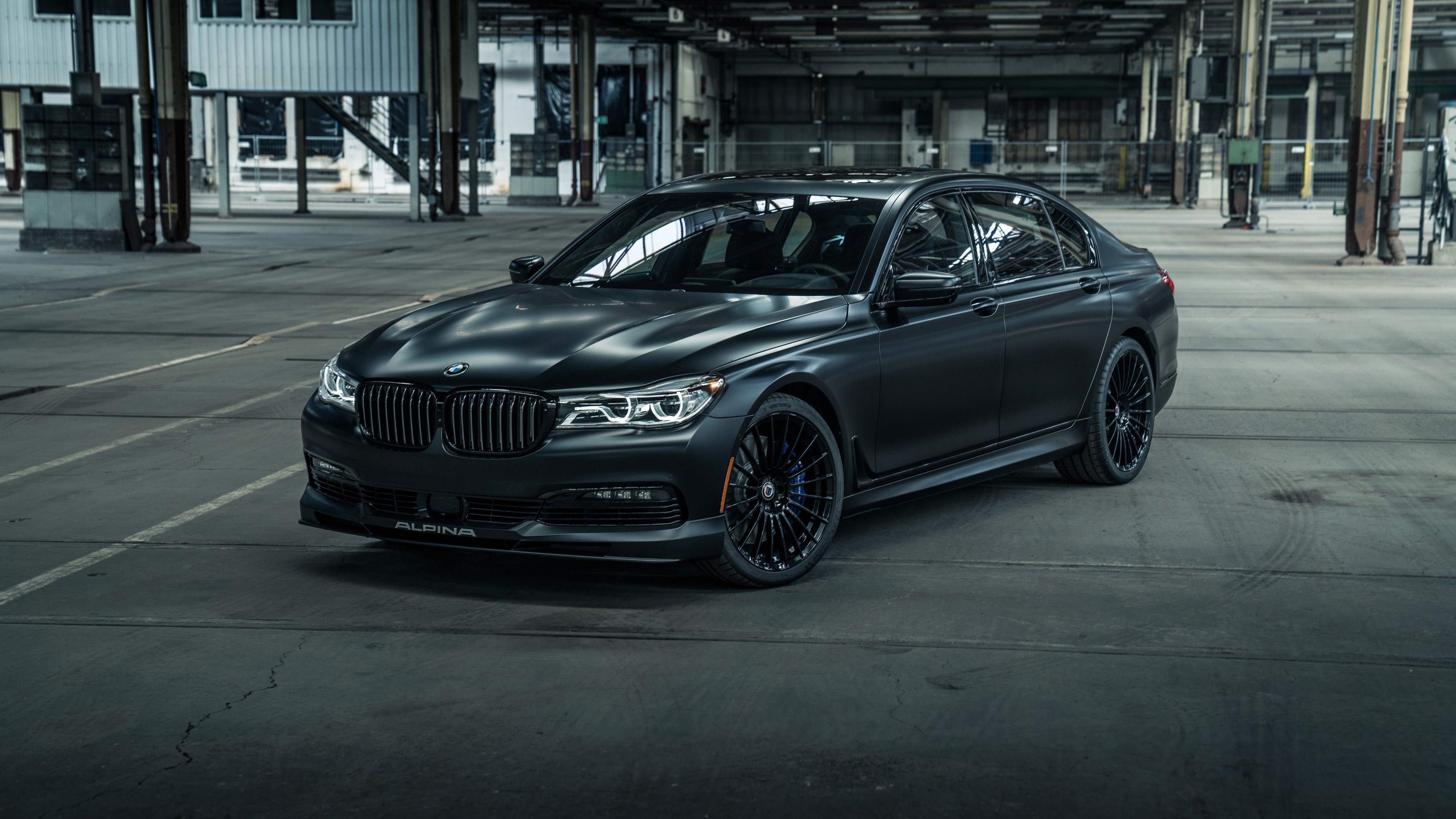 4K 2018 BMW 7-Series Alpina B7 Bi-Turbo Sedan HD Wallpaper