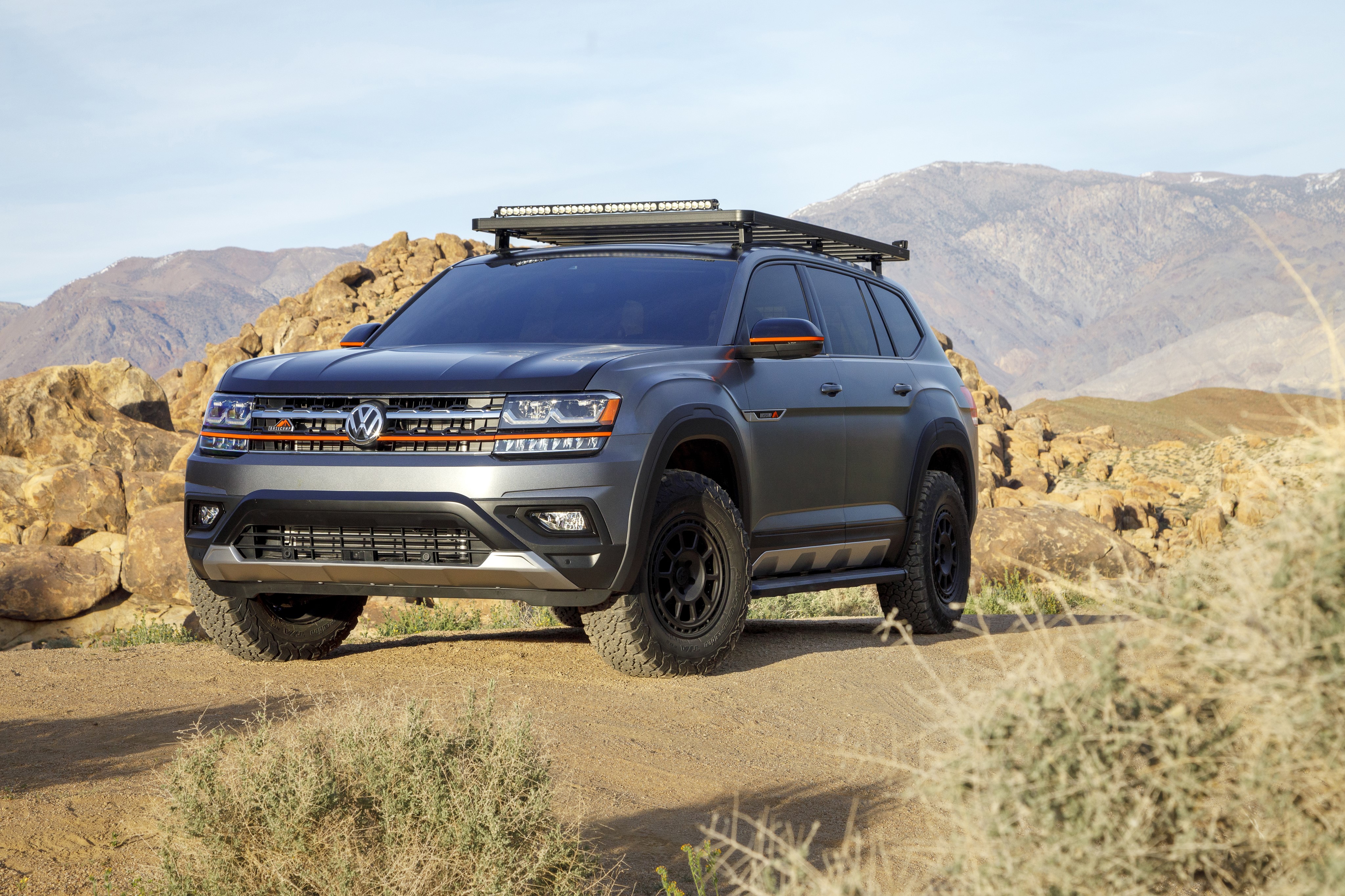 2019 Volkswagen Atlas Basecamp Concept SUV HD Wallpaper
