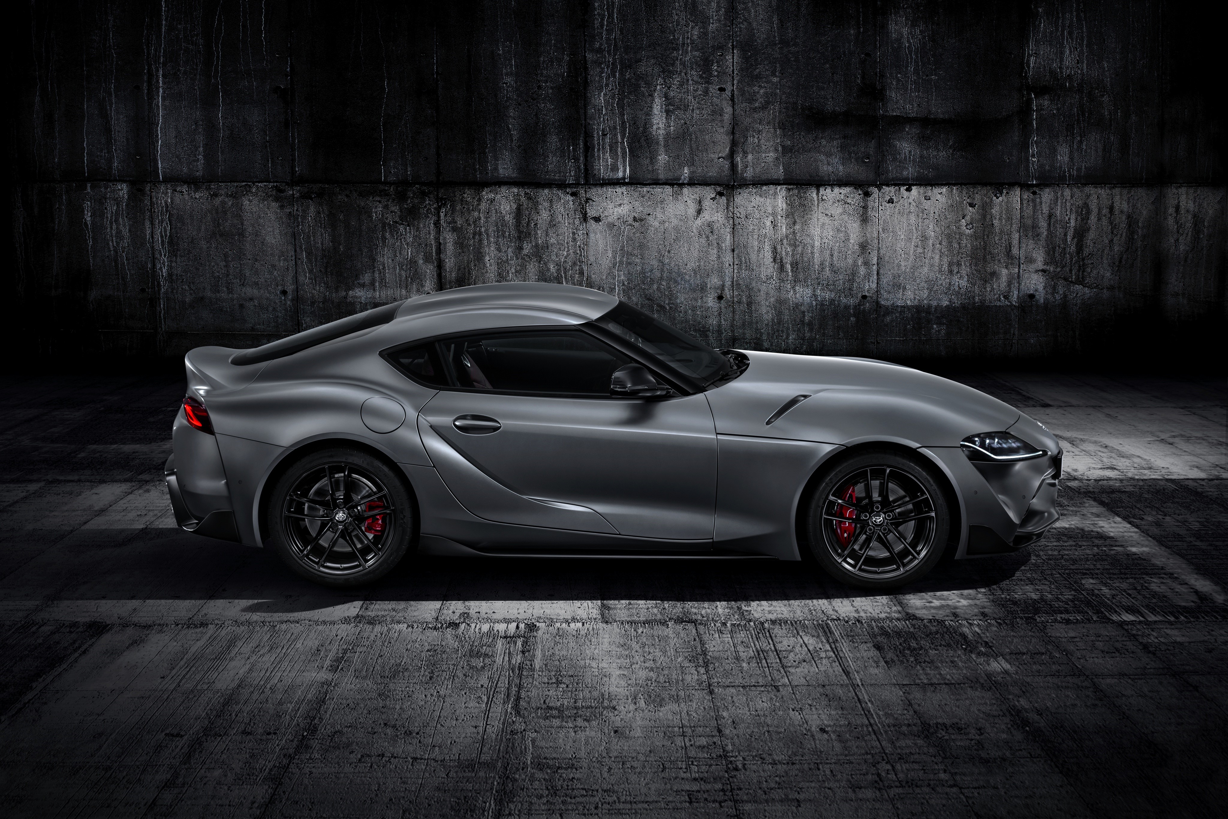 Grey 2019 GR Supra A90 Gazoo Racing Toyota HD Wallpaper
