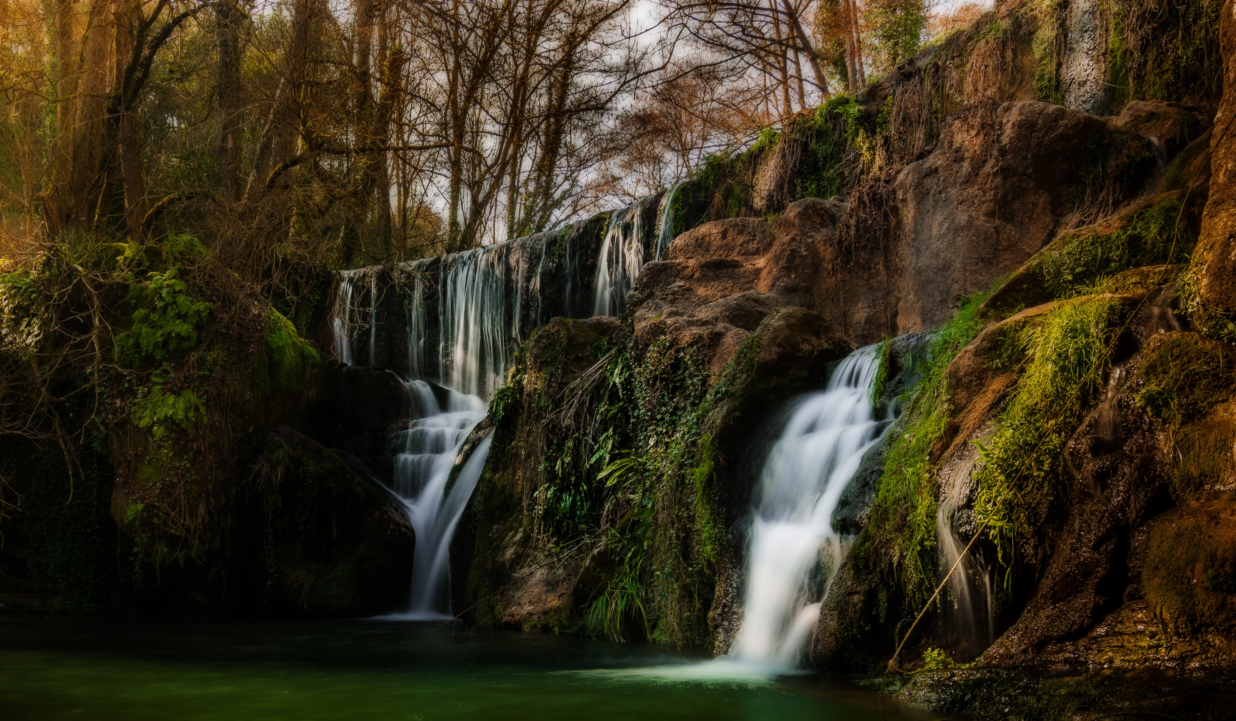 4K Waterfalls in San Martin, California HD Wallpaper