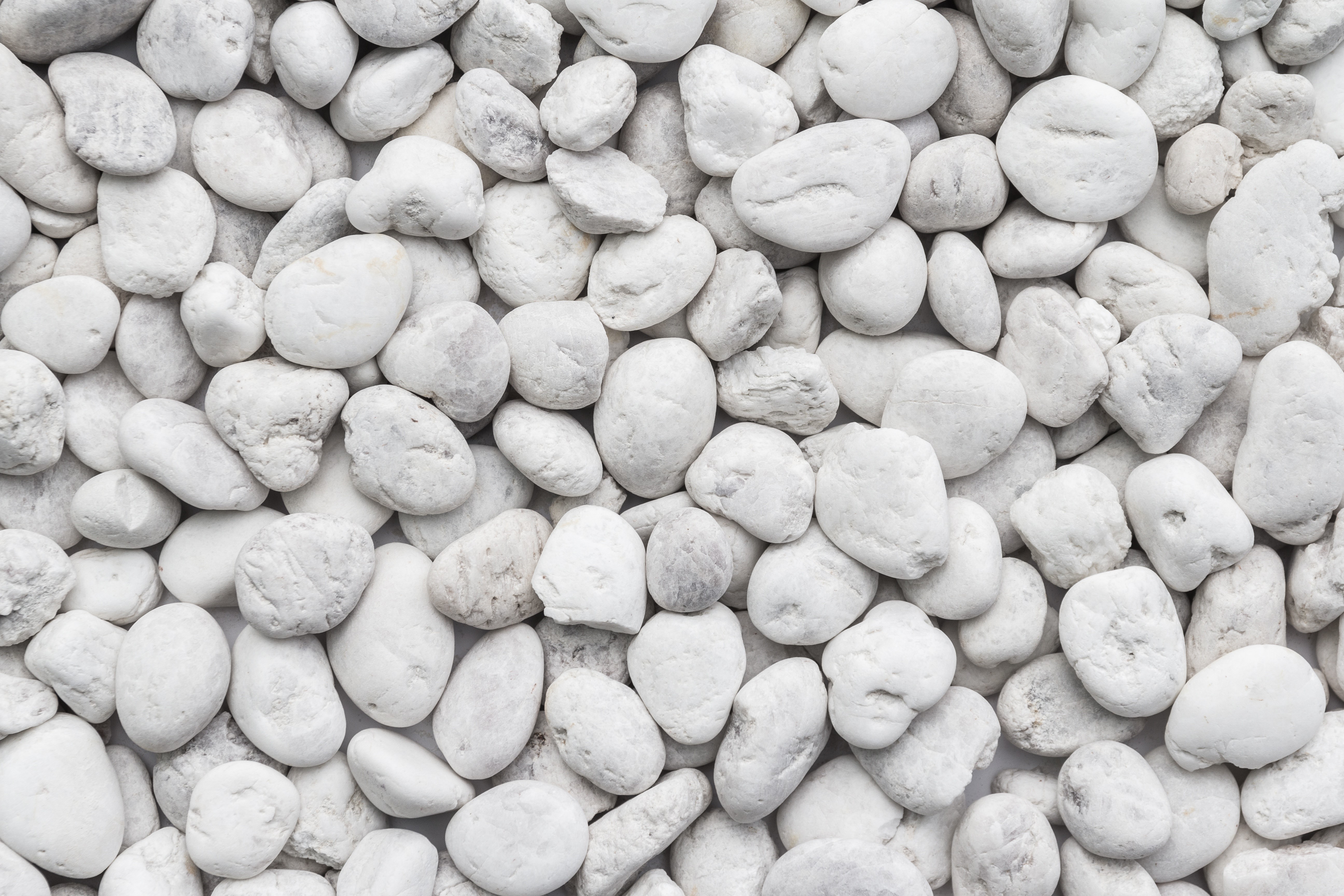 White Stones Texture 4K HD Wallpaper