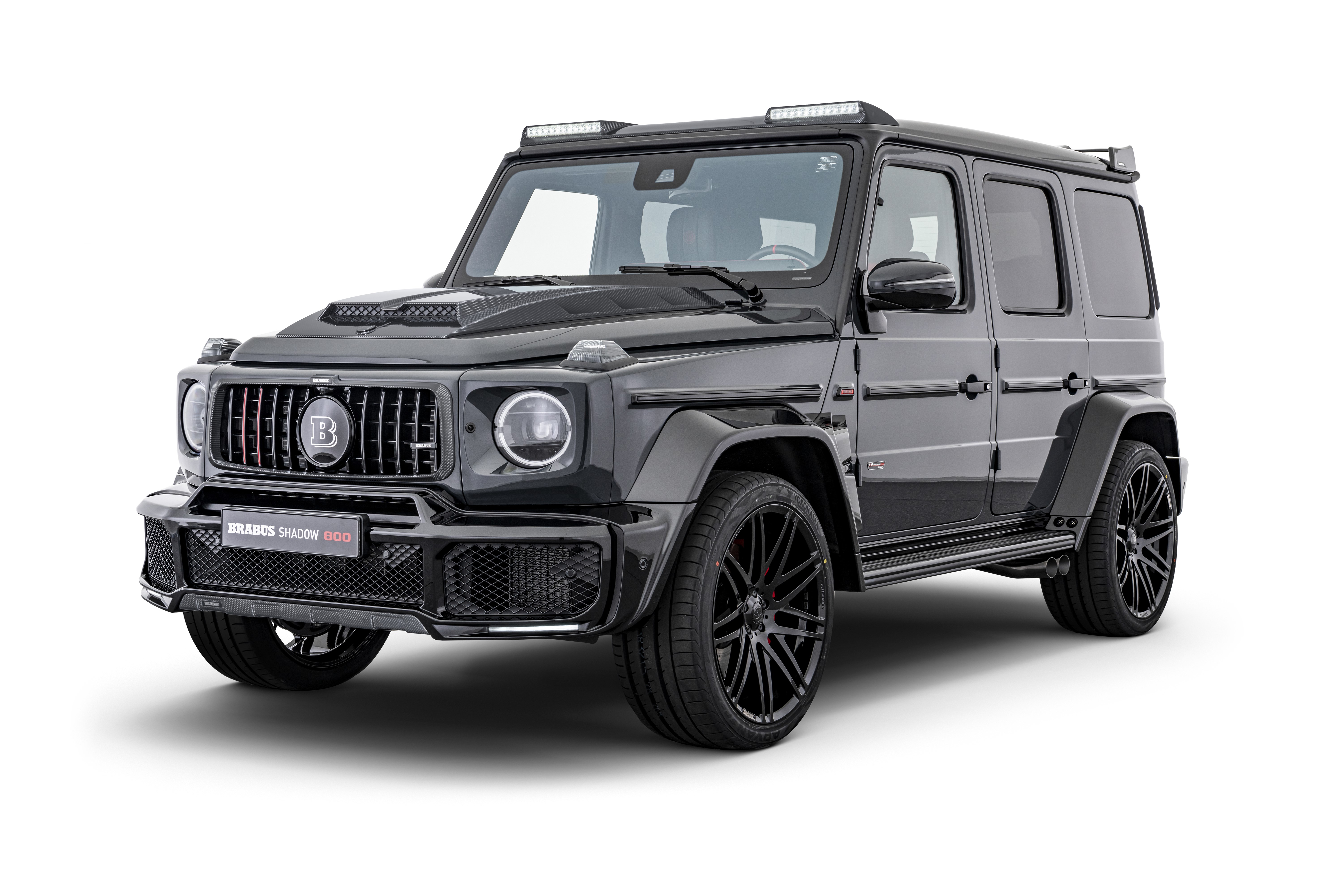 2019 Brabus 800 Shadow Mercedes-Benz G-Wagon SUV HD Wallpaper