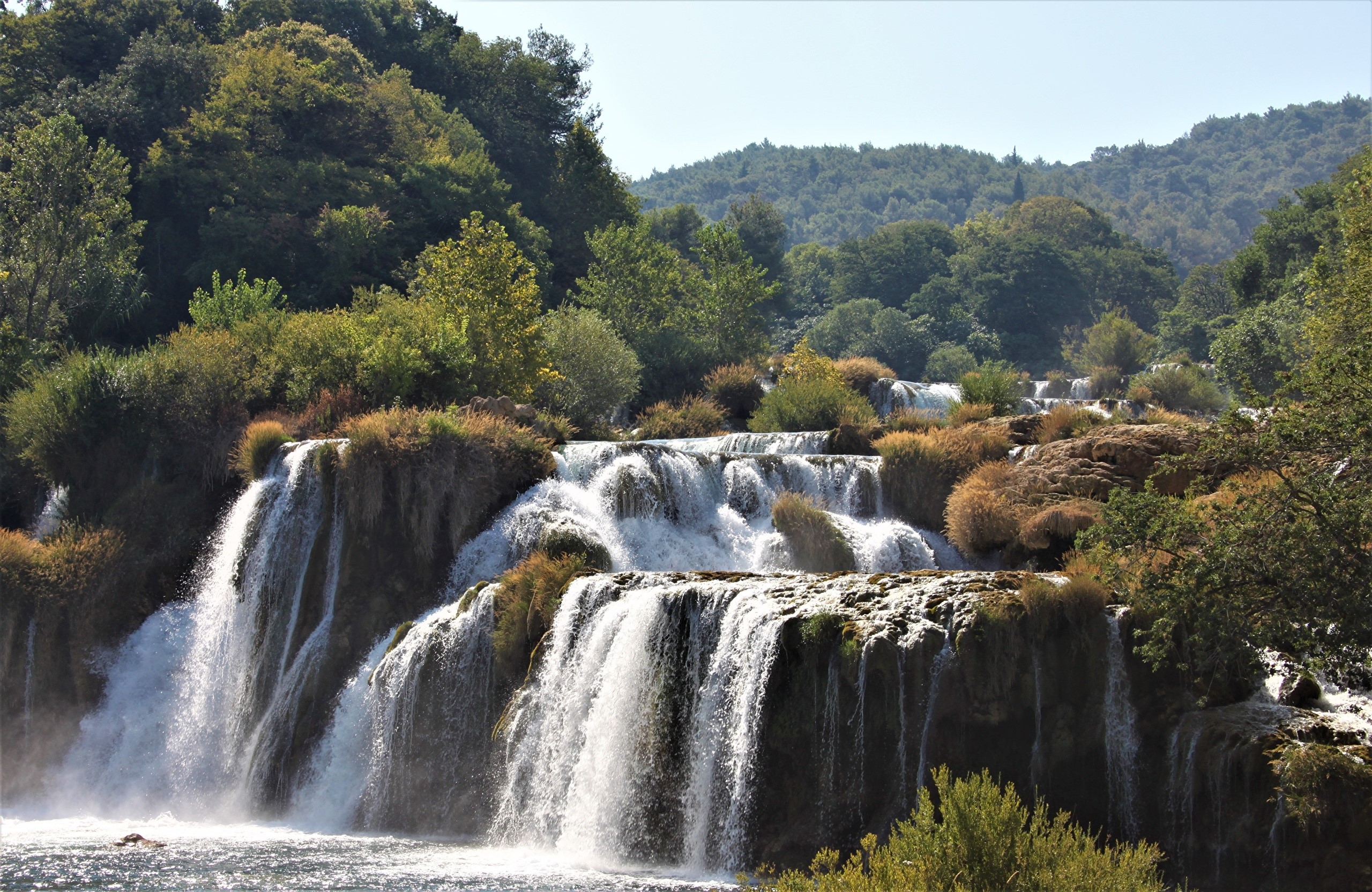 Waterfalls of Krka National Park, Croatia HD Wallpaper
