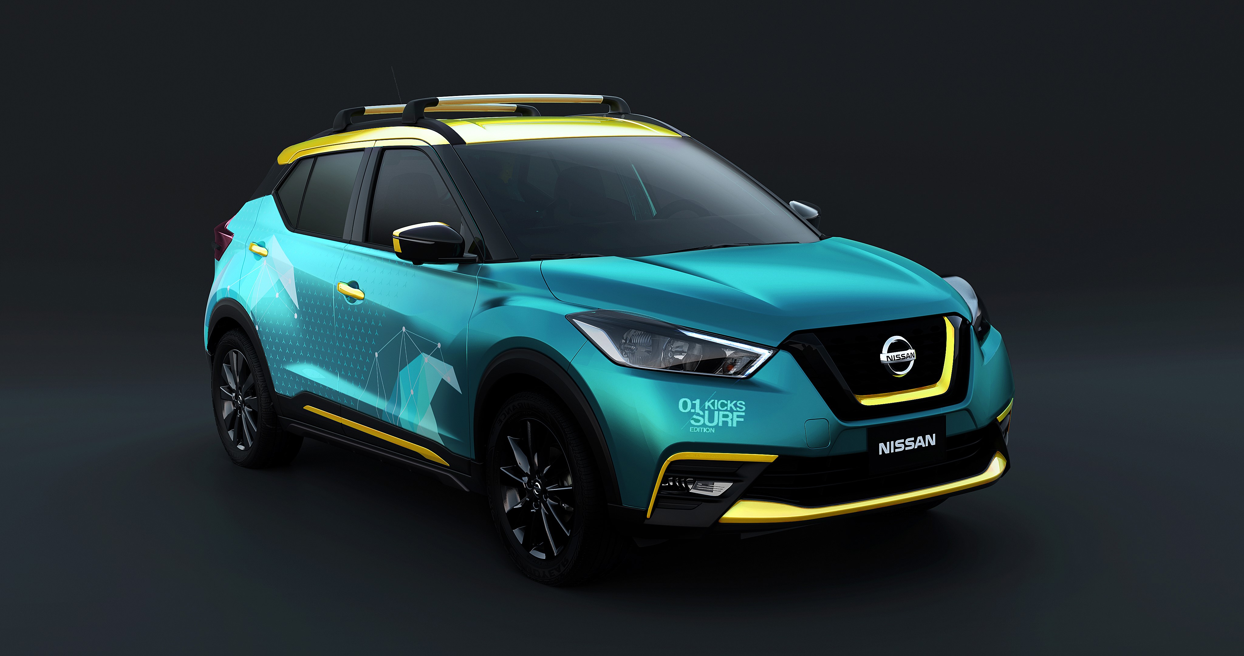 Nissan Kicks Surf Concept car HD Wallpaper