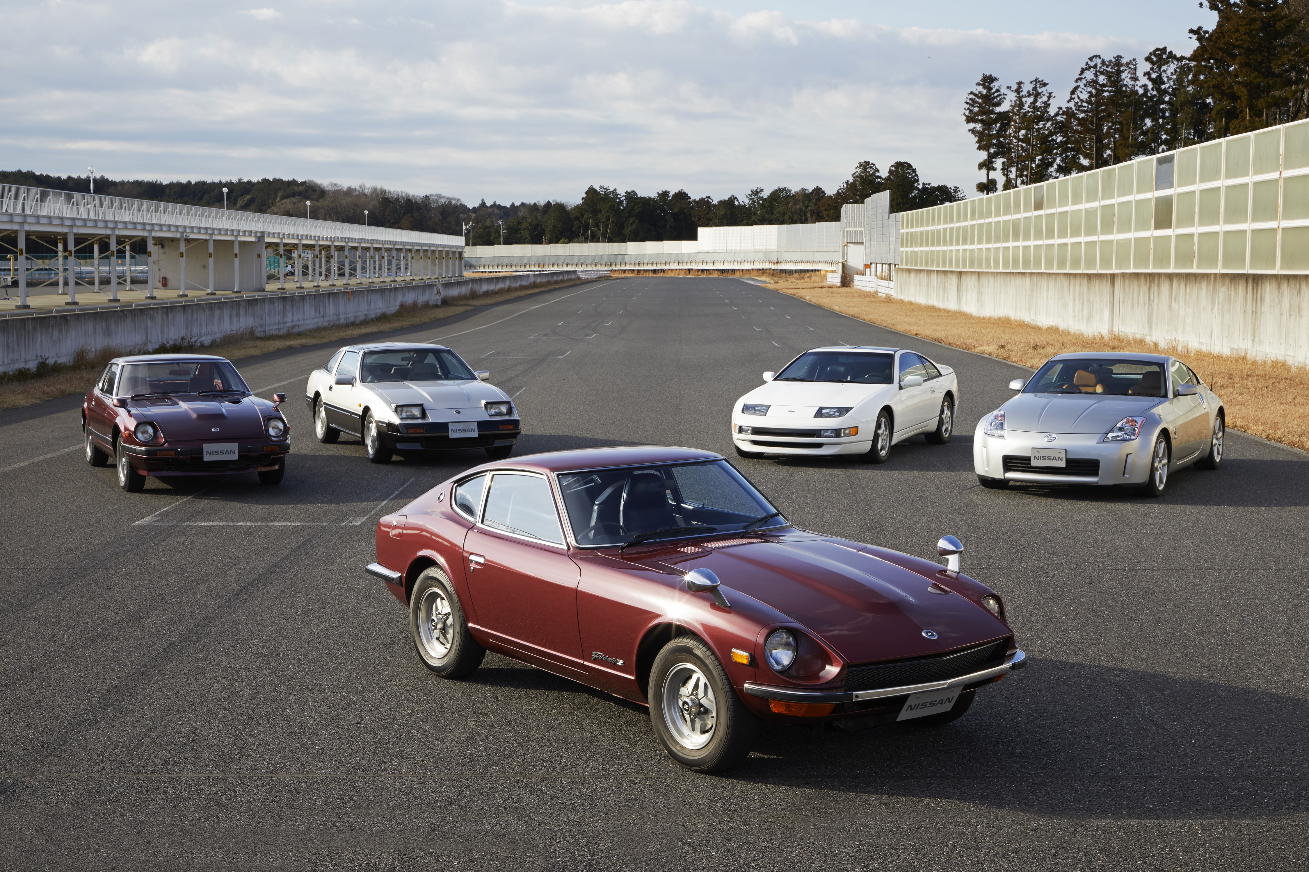 Nissan Z Cars Through the Generations HD Wallpaper