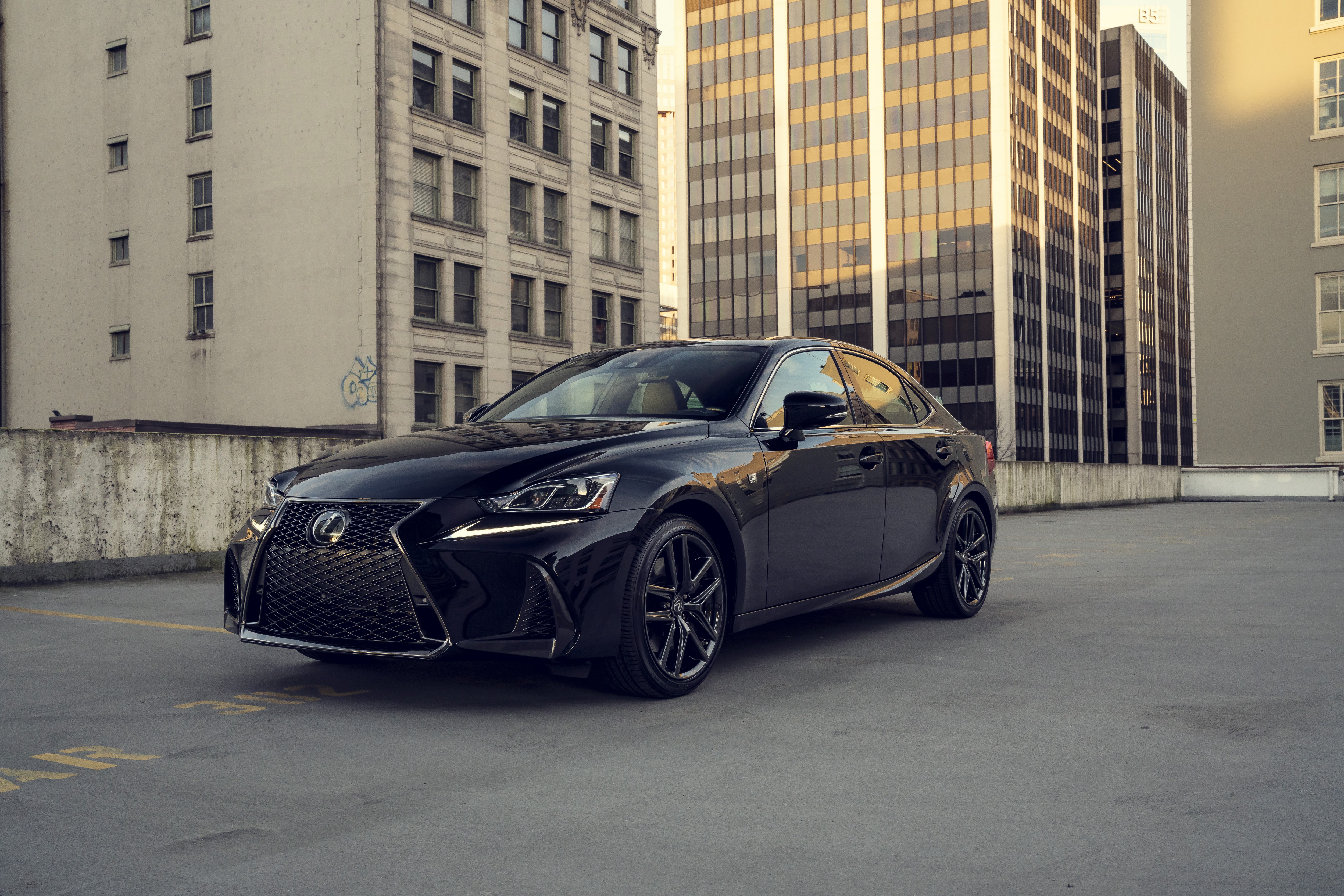 2019 Lexus IS 300 AWD F SPORT Black Line HD Wallpaper