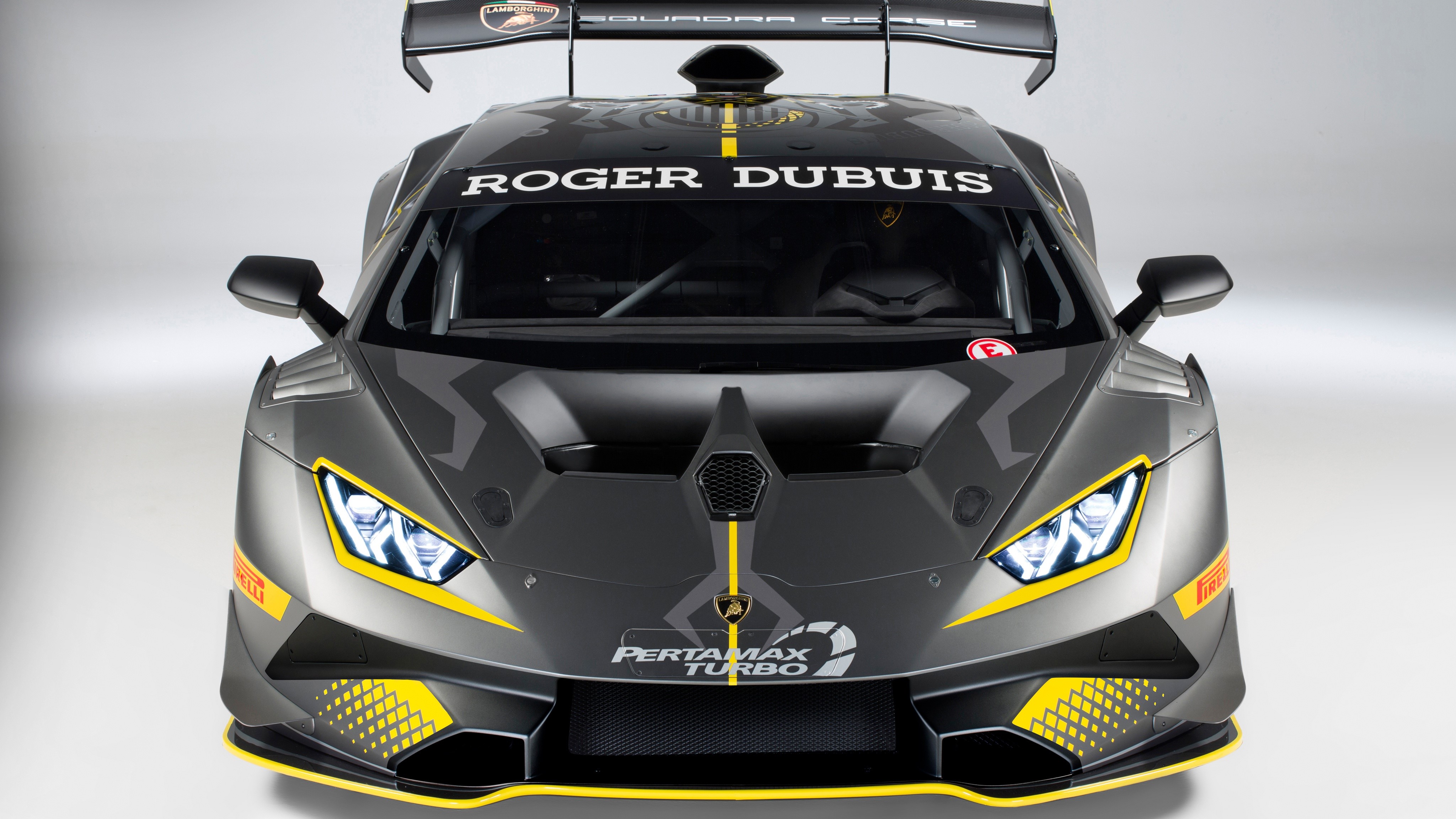 Lamborghini Huracan Super Trofeo Evo Pertamax Turbo HD Wallpaper