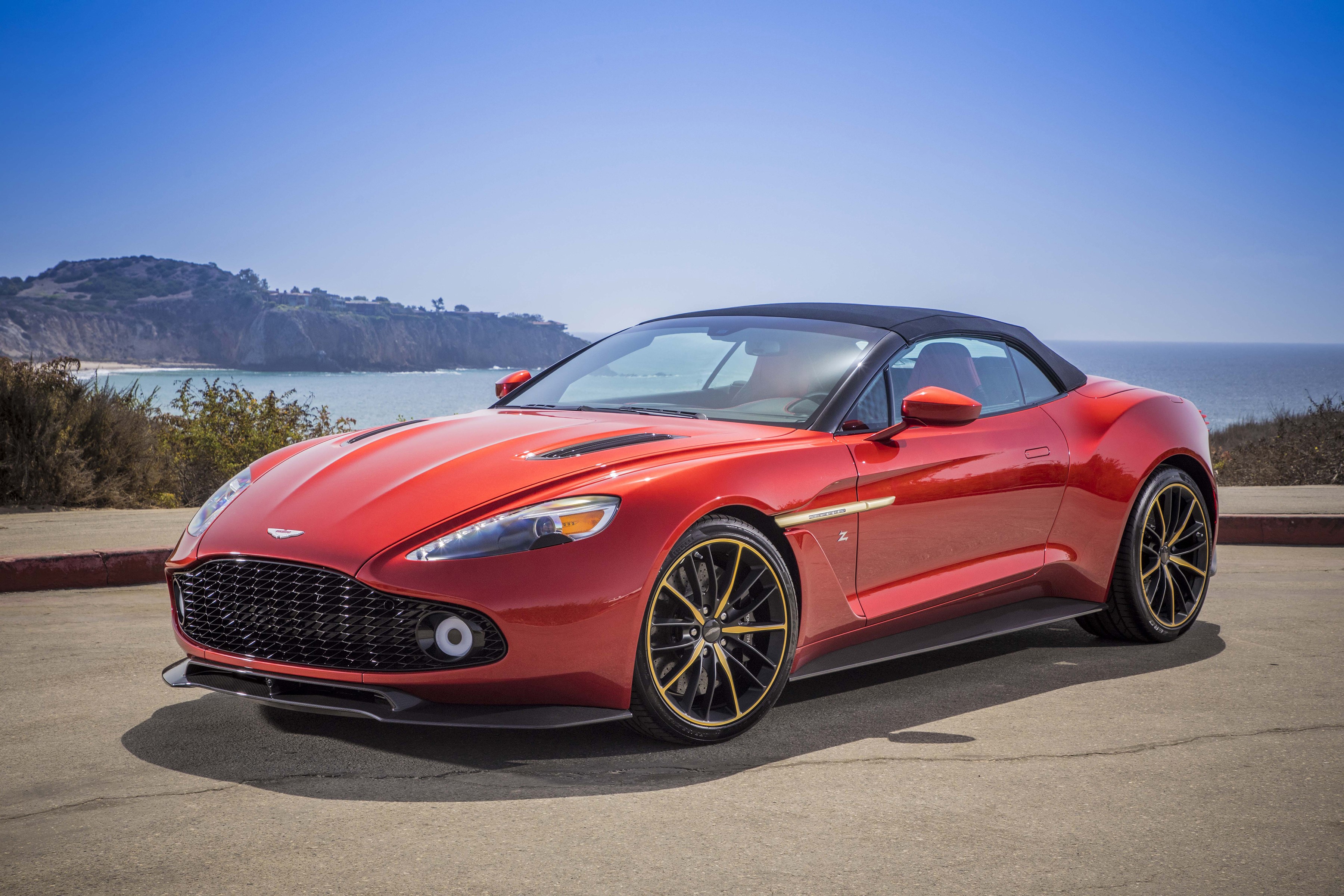 2018 Aston Martin Vanquish Zagato Volante Convertible HD Wallpaper