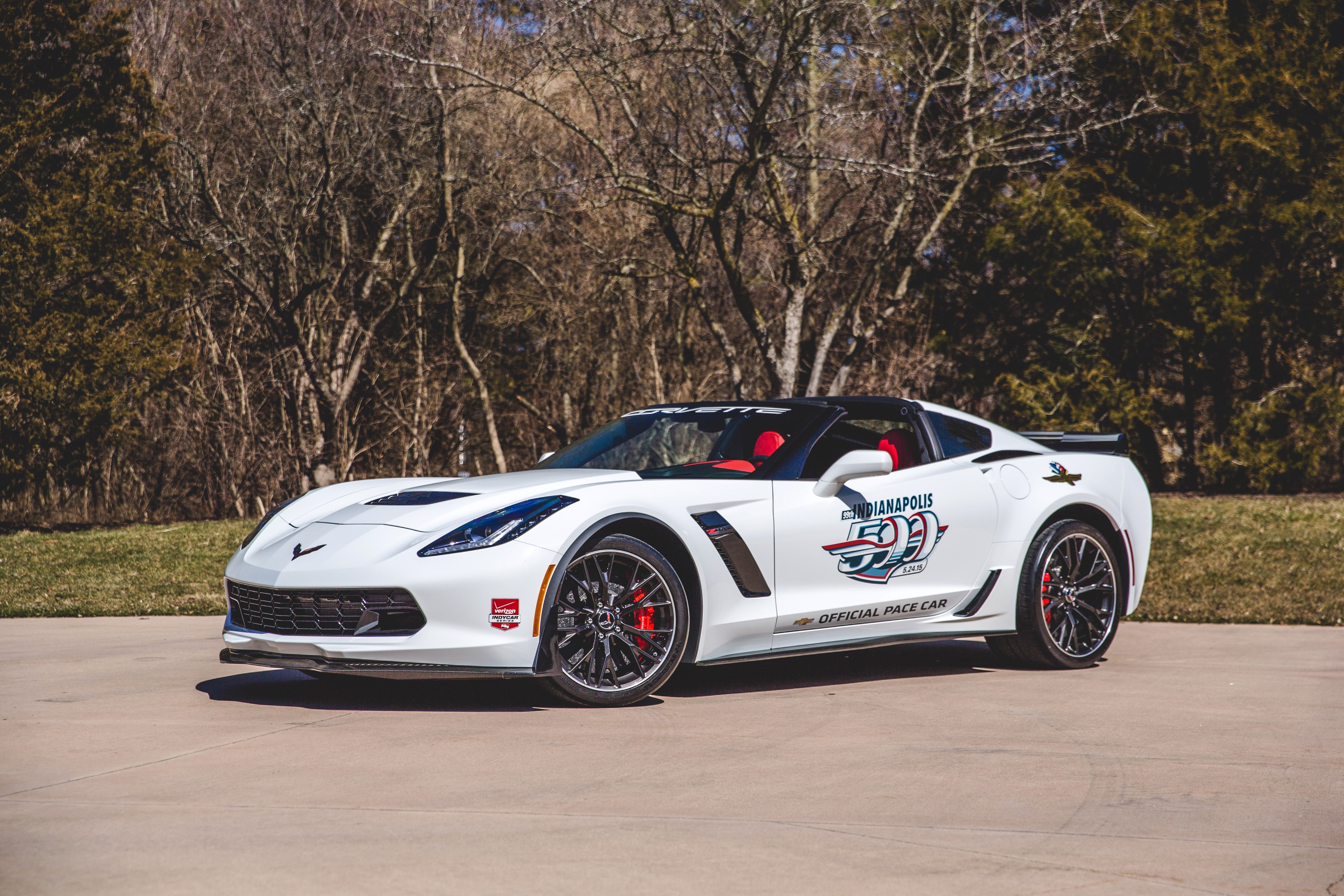 2015 Chevrolet Corvette Z06 Indy 500 Pace Car HD Wallpaper