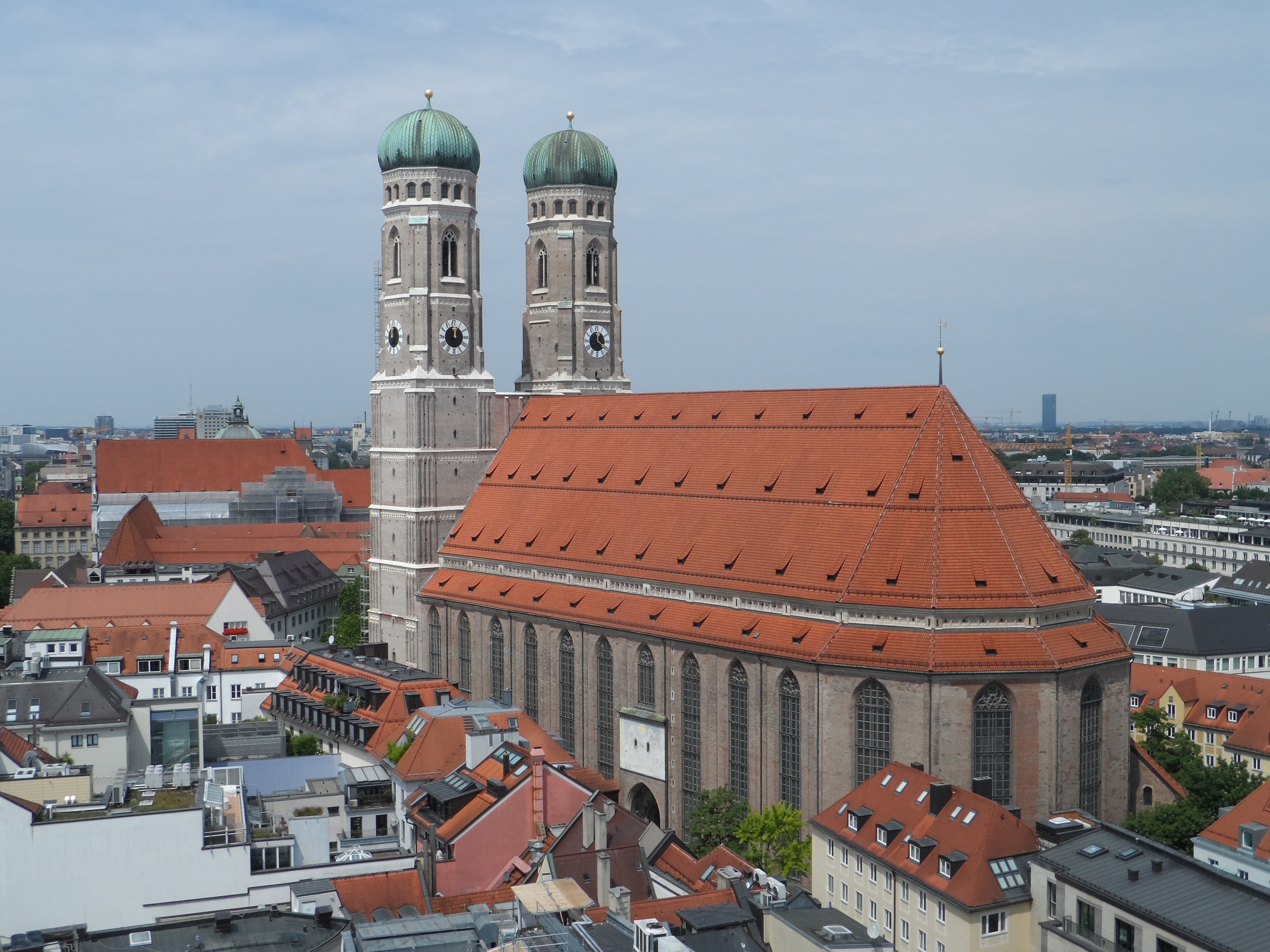 Frauenkirche Cathedral in Munich, Germany HD Wallpaper