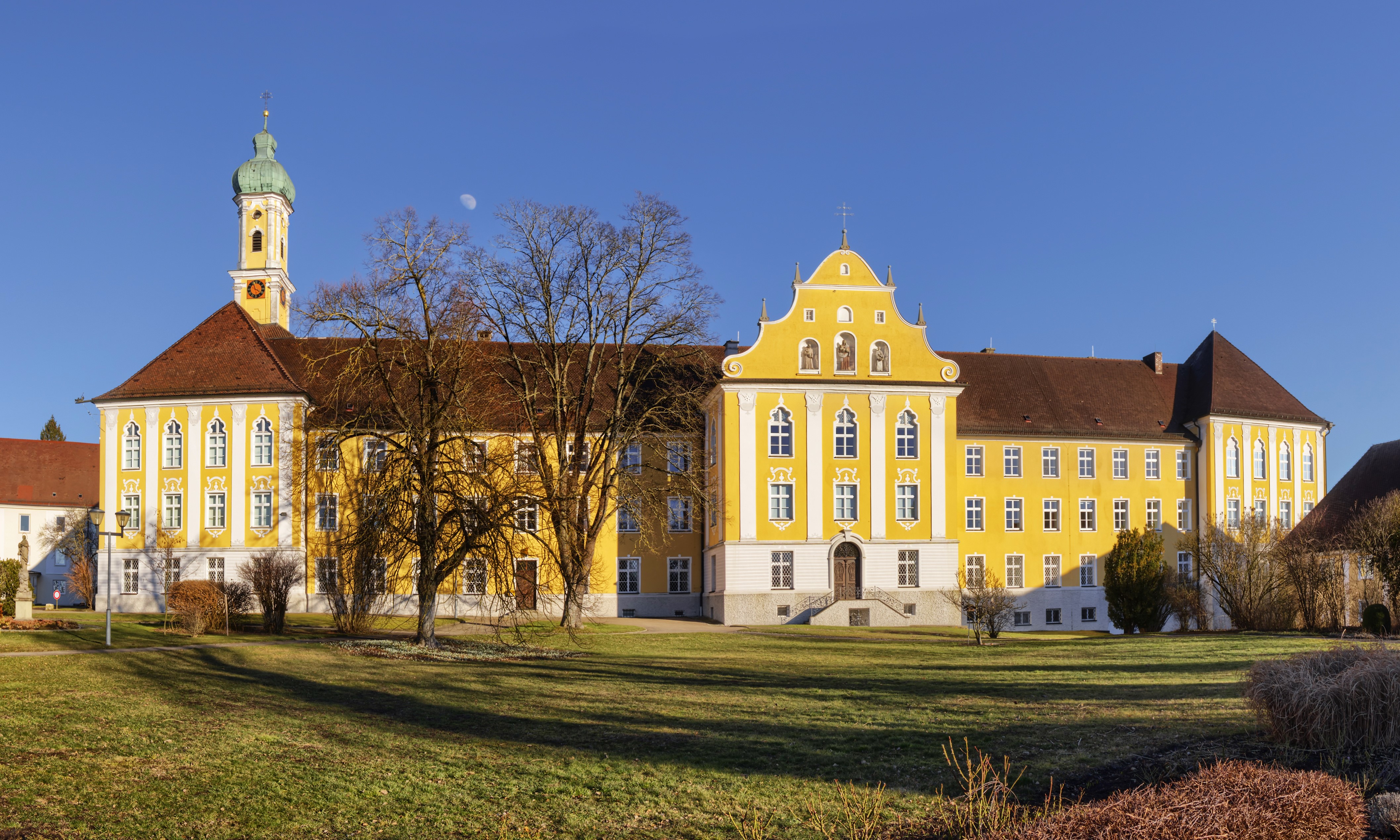 Kloster Maria Medingen Monastery in Germany HD Wallpaper