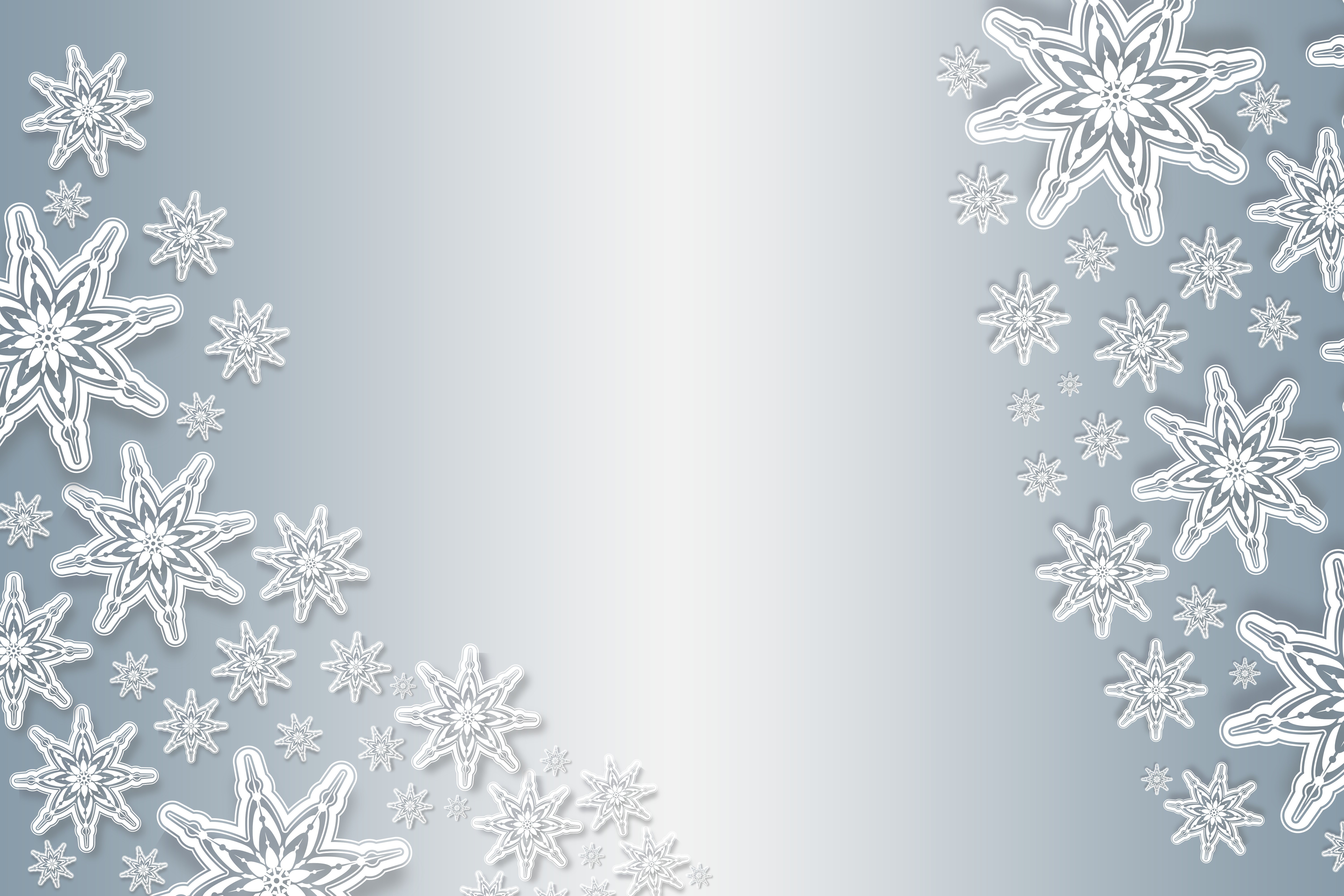 Christmas snowflakes texture 4K HD Wallpaper